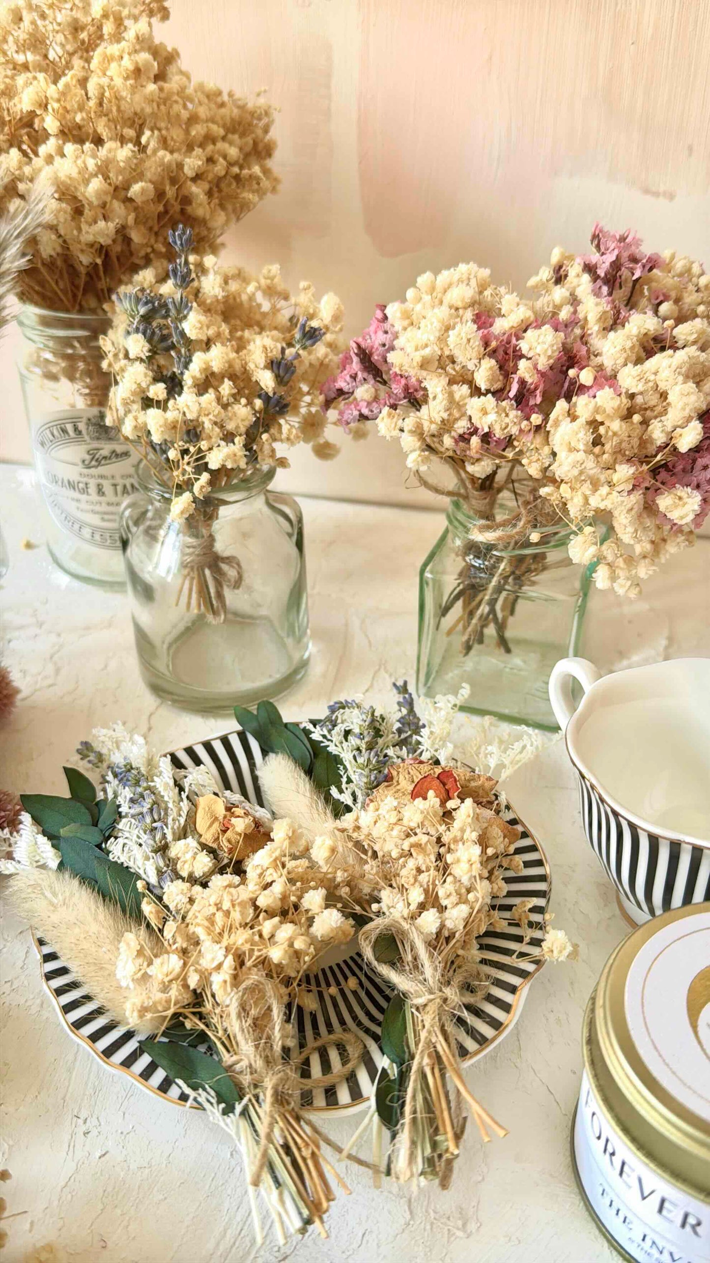 Journal de Tela con Bouquet