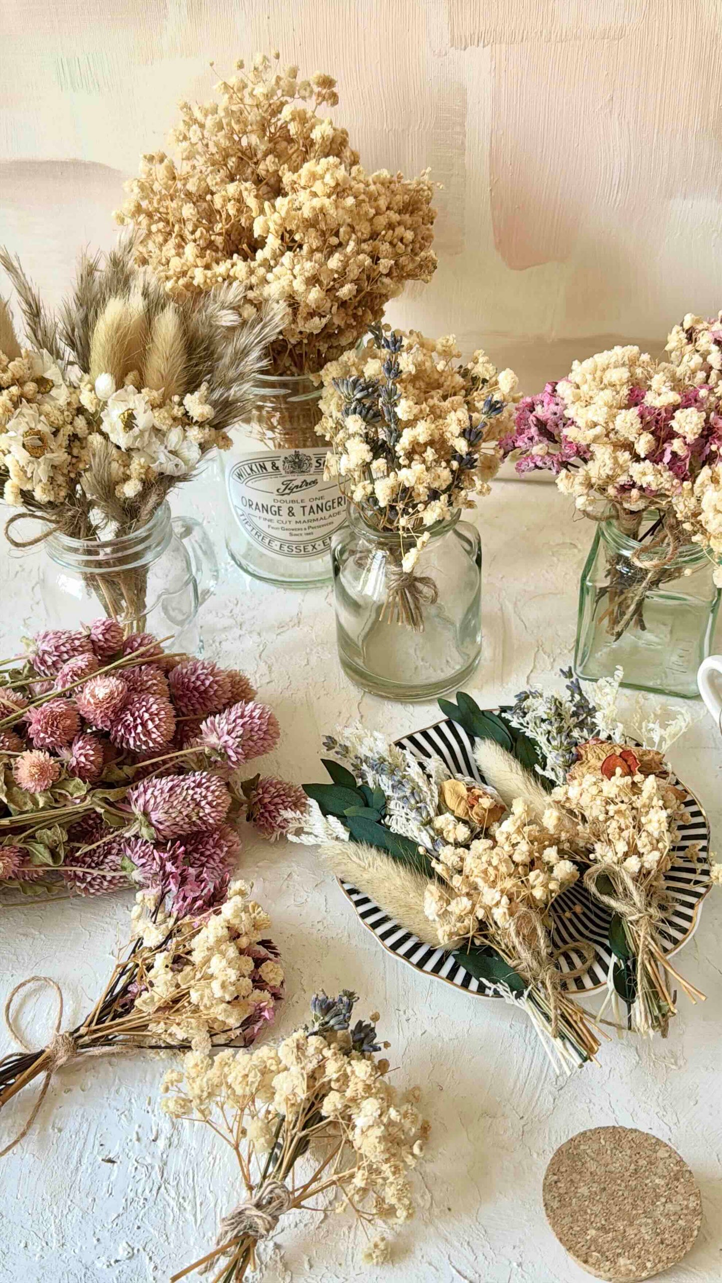 Journal de Tela con Bouquet
