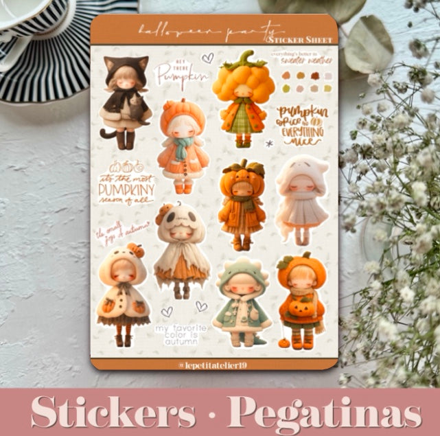 STICKERS · HALLOWEEN