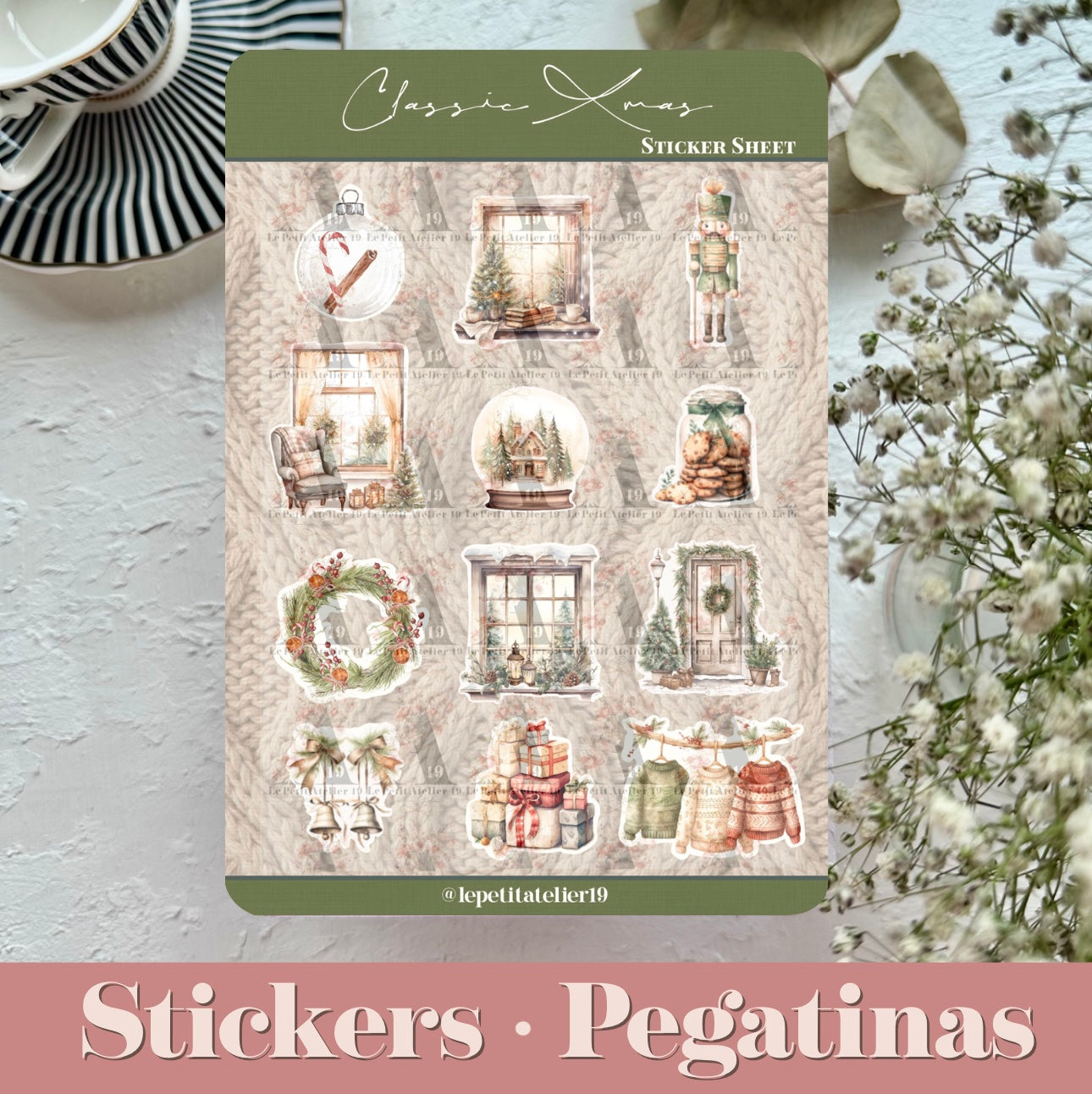 Christmas STICKERS · CLASSIC XMAS