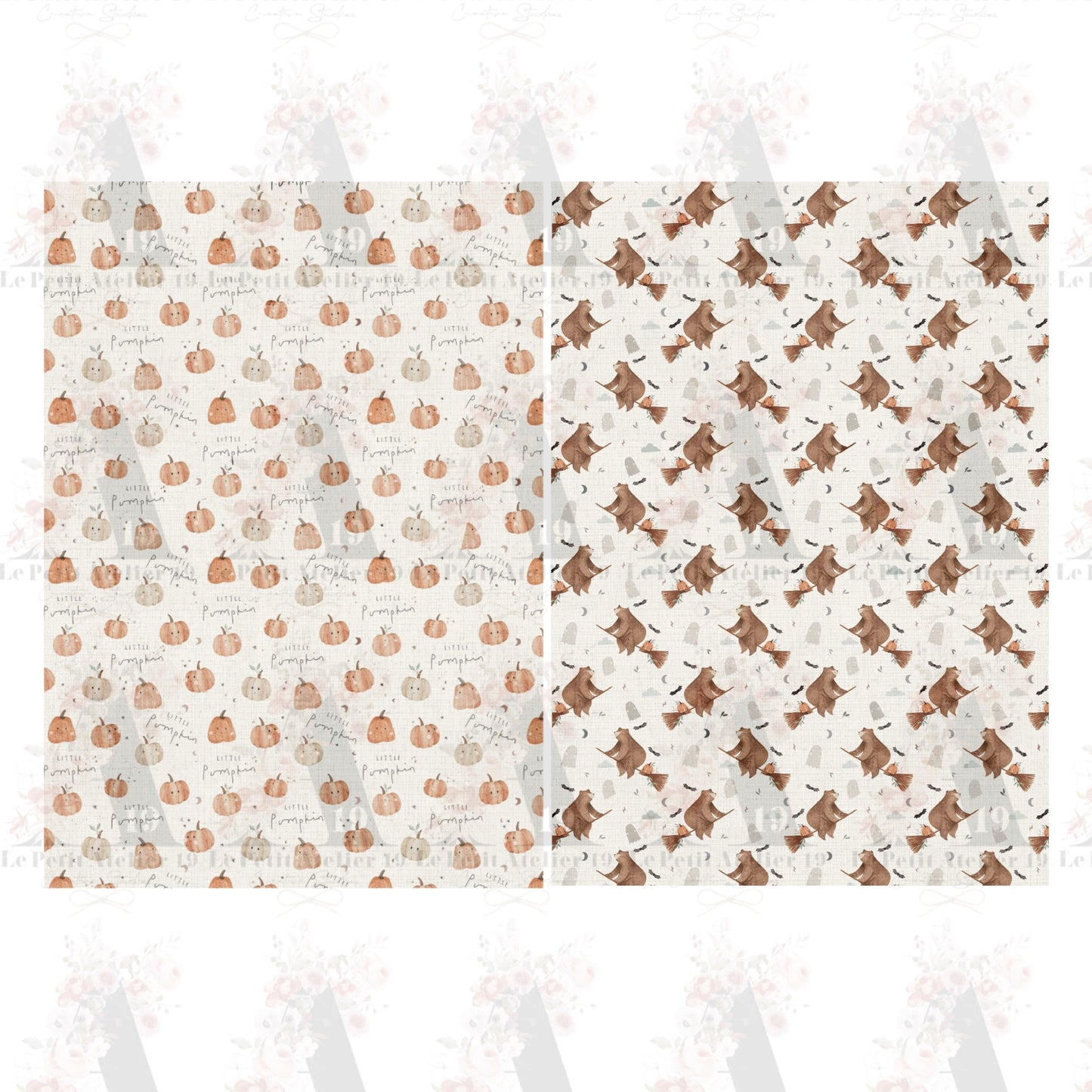 Colección Scrapbooking BOO · Halloween | Papeles decorados