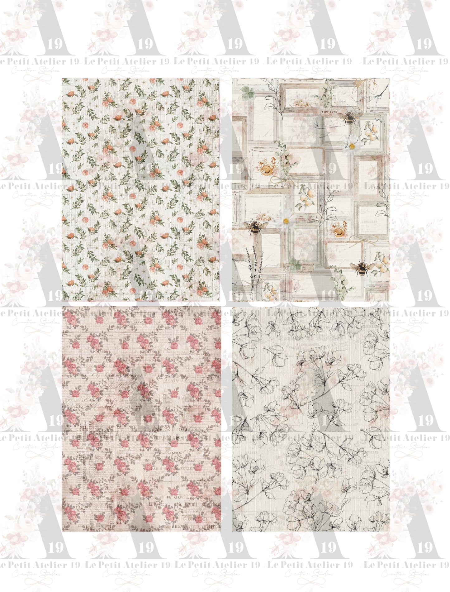 Colección de papeles DIECINUEVE | Papeles decorados