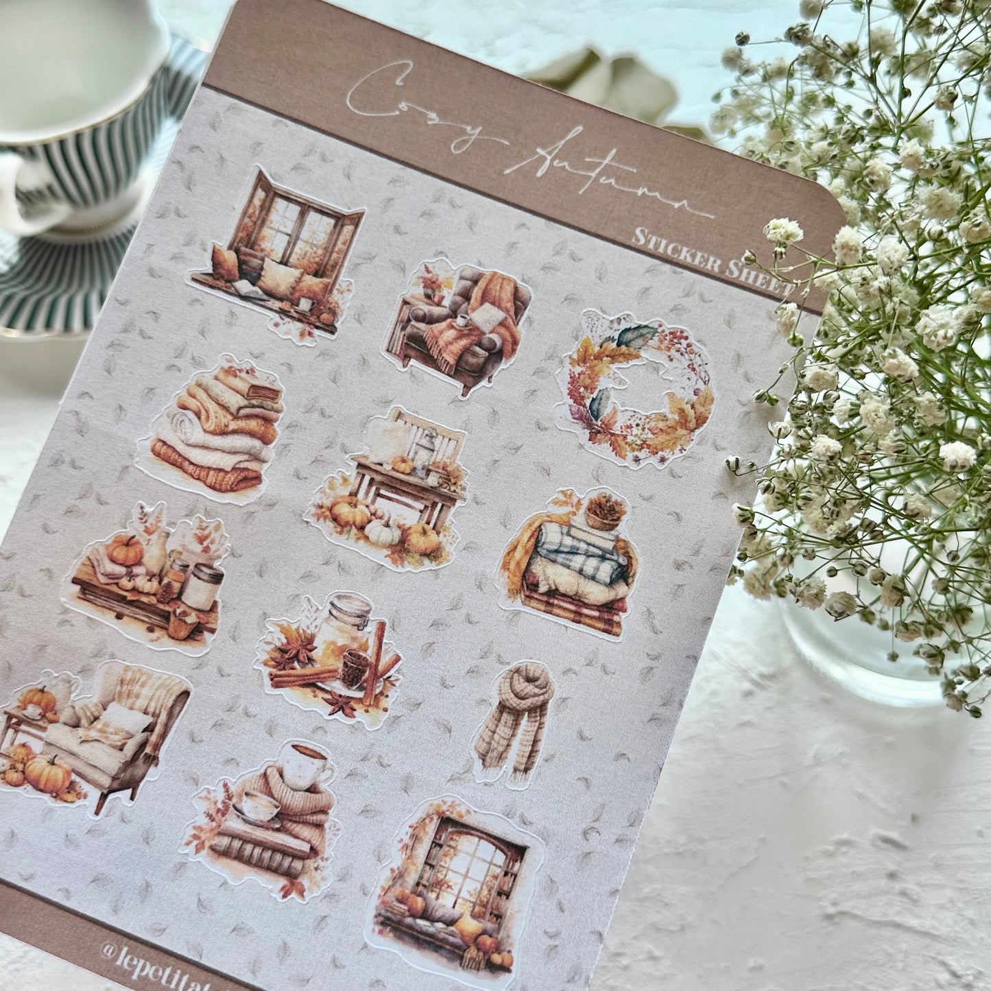 STICKERS · COZY AUTUMN