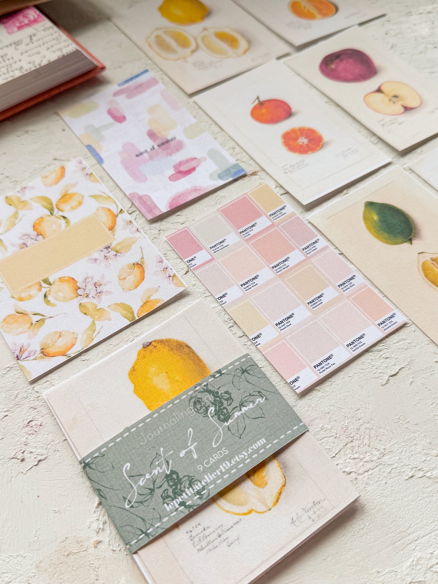 SCENT OF SUMMER · Tarjetas