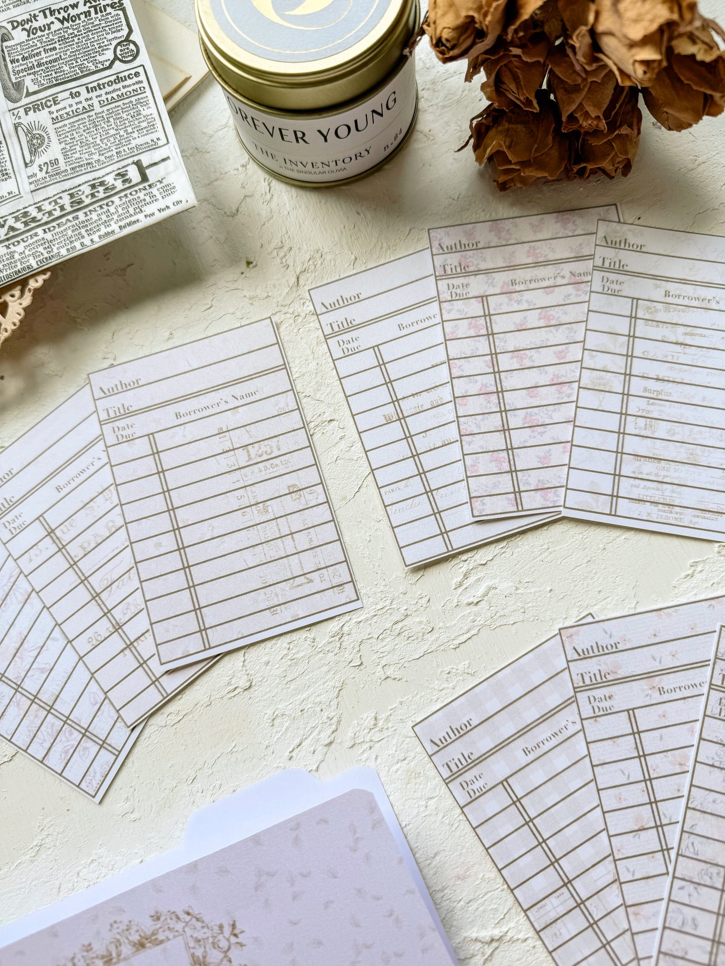 LIBRARY CARDS - Library cards