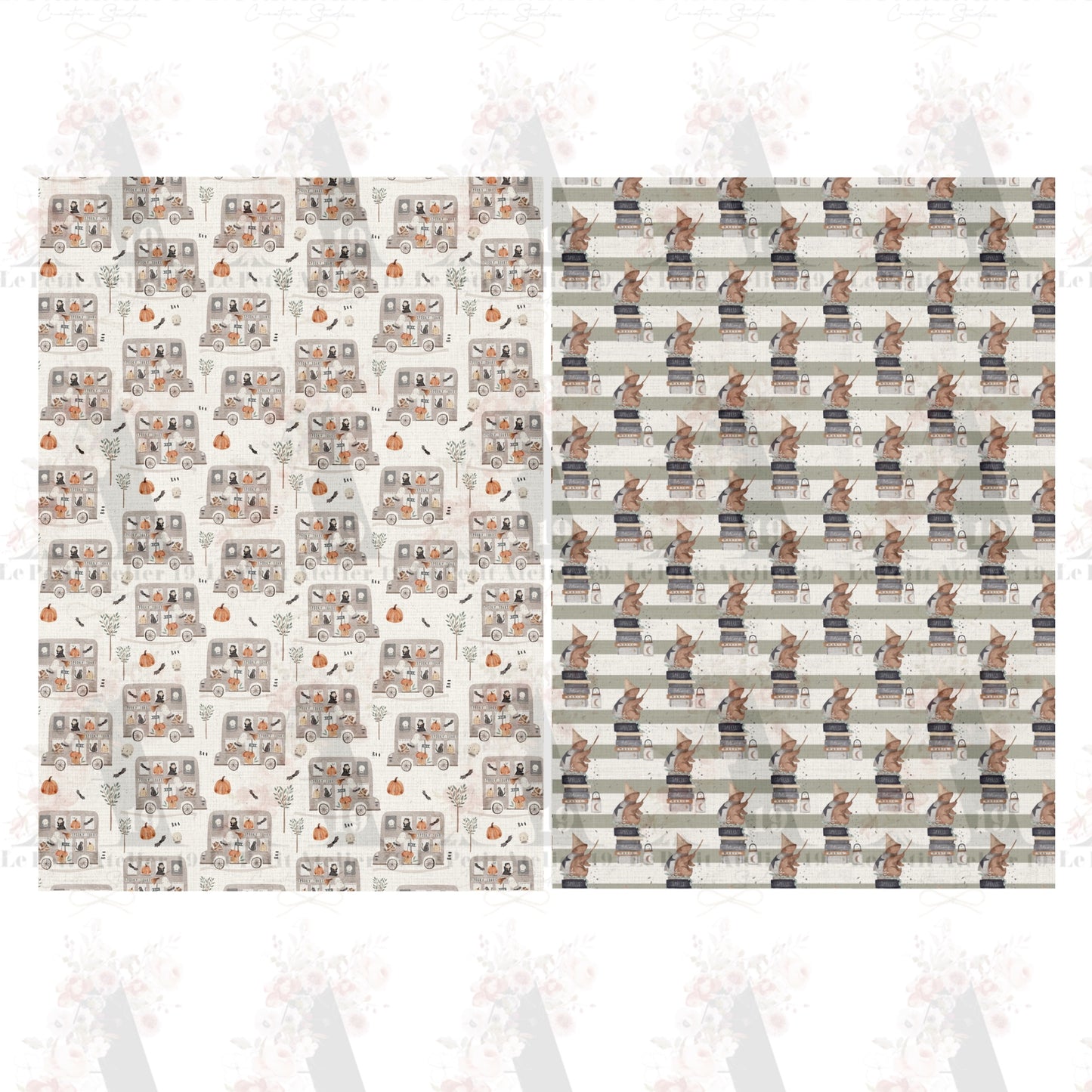 Colección Scrapbooking BOO · Halloween | Papeles decorados