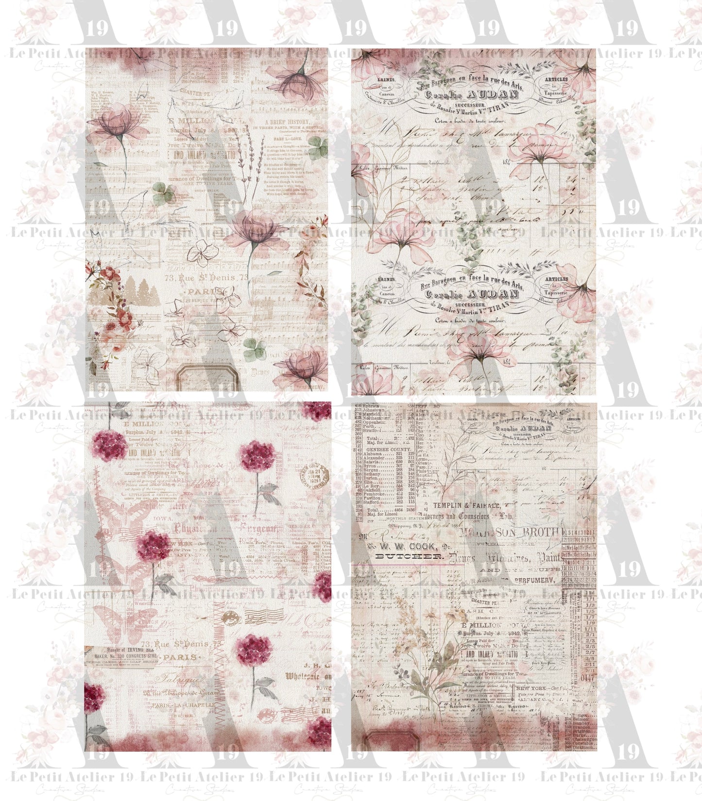 Colección de papeles LES PAPIERS | Papeles decorados