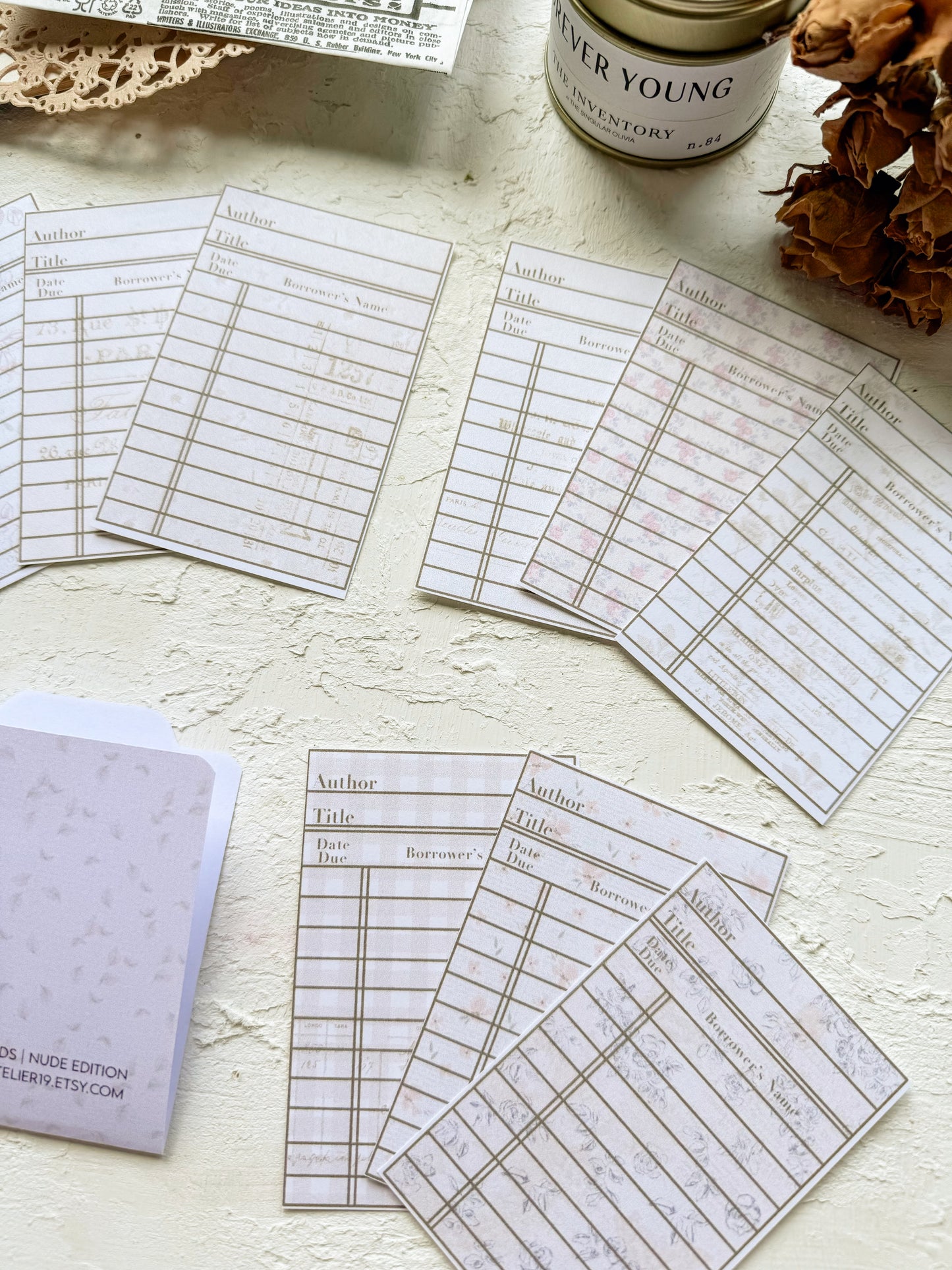 LIBRARY CARDS - Library cards