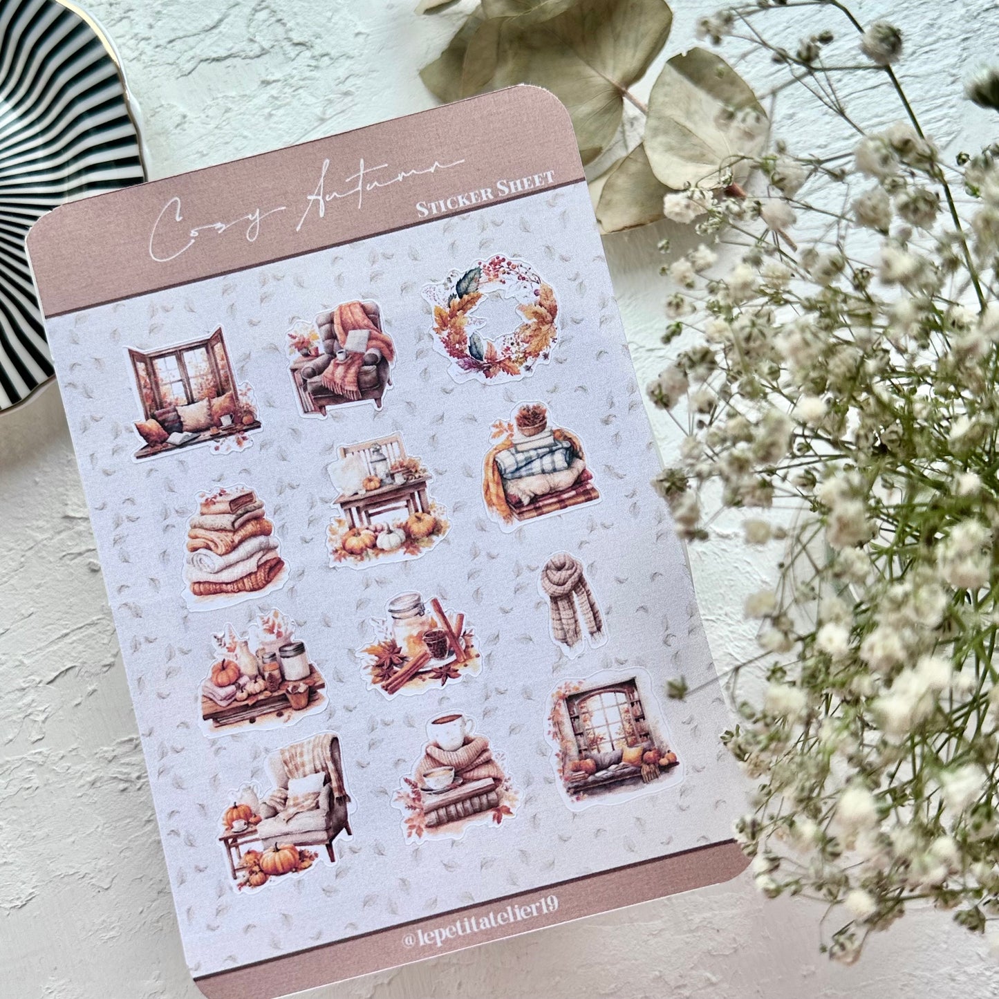 STICKERS · COZY AUTUMN