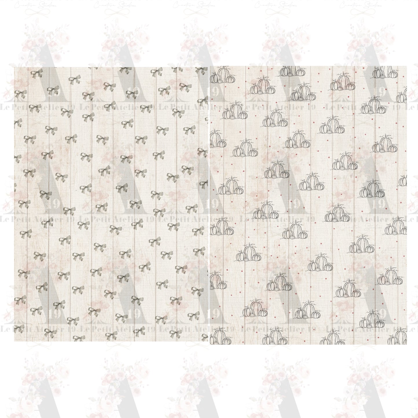 Colección Scrapbooking BOO · Halloween | Papeles decorados