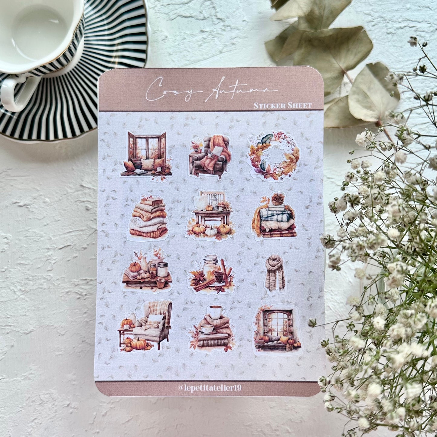 STICKERS · COZY AUTUMN