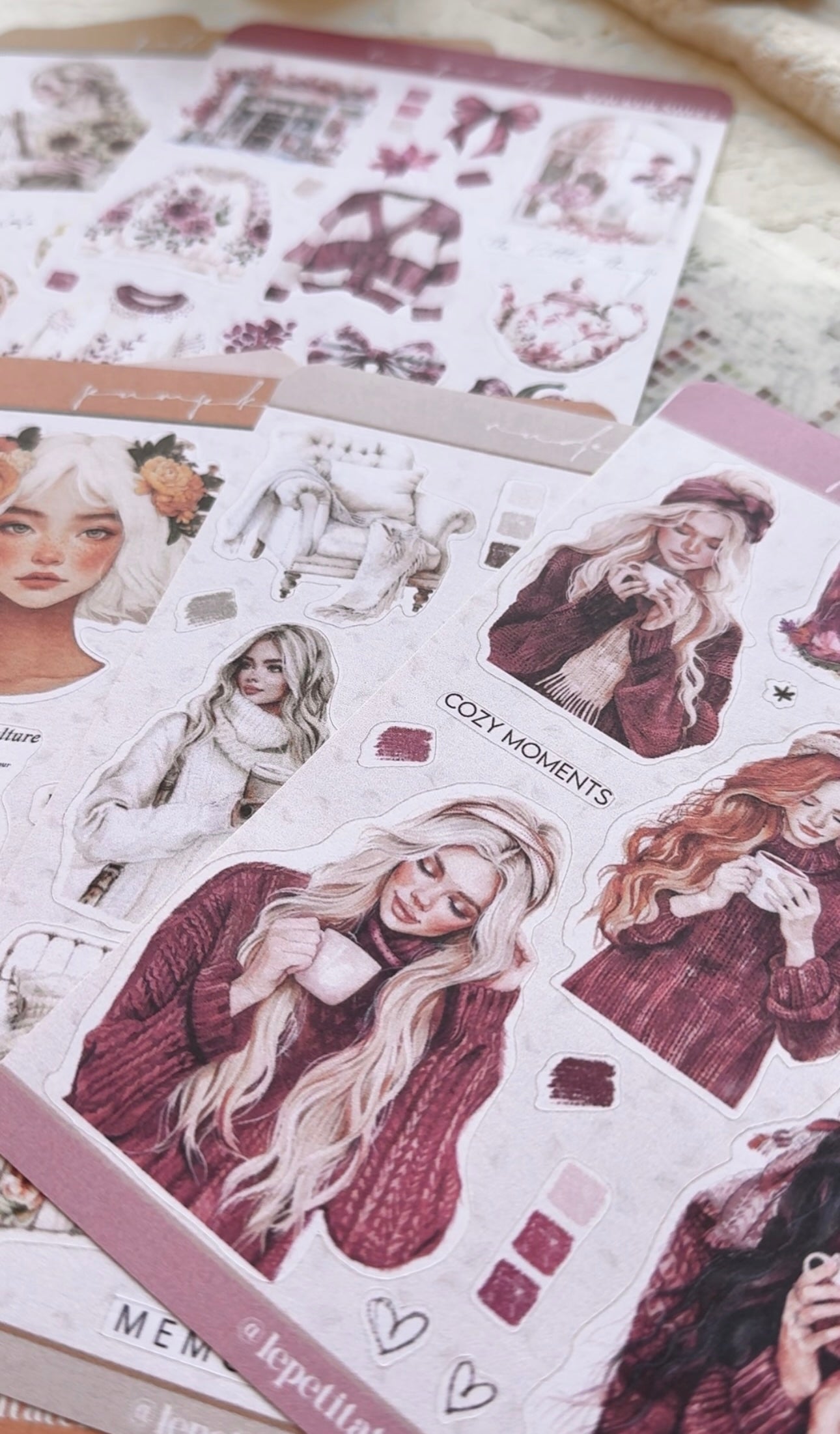 STICKERS · FALL IN LOVE