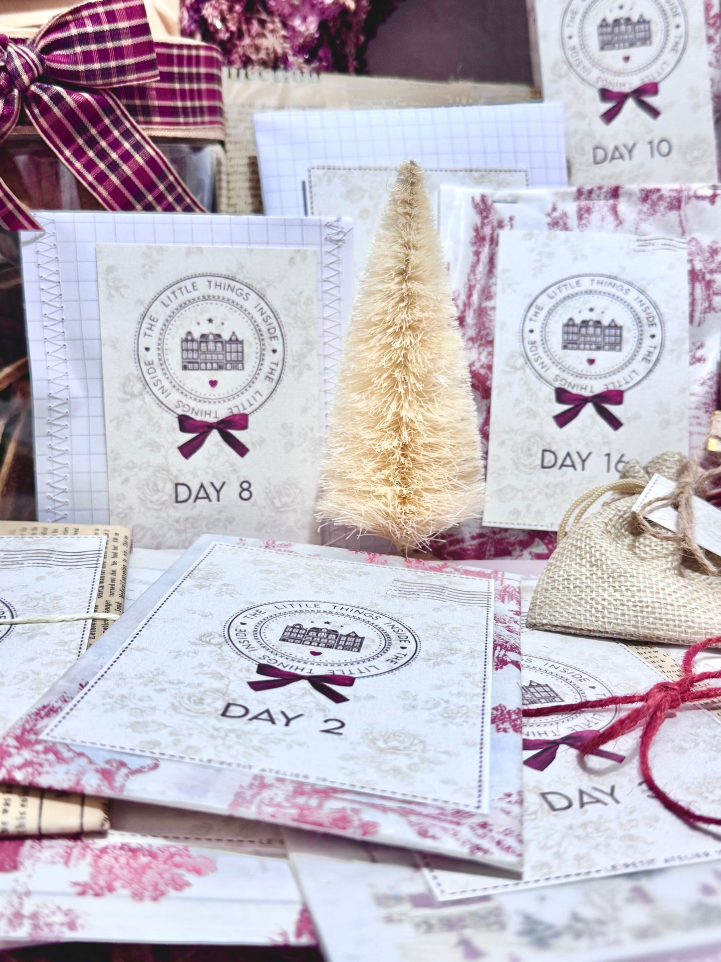 Calendario de Adviento · Edición Stickers y Journal & Scrap