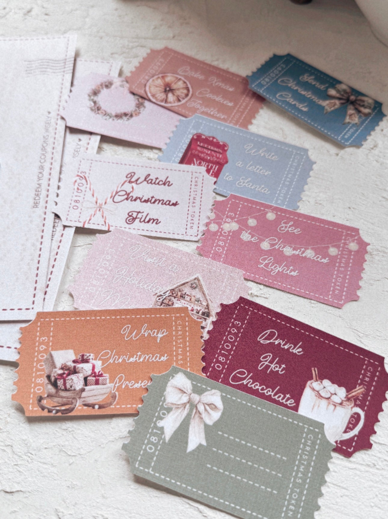 ACTIVITY COUPONS CHRISTMAS Edition | Kit TOKENS