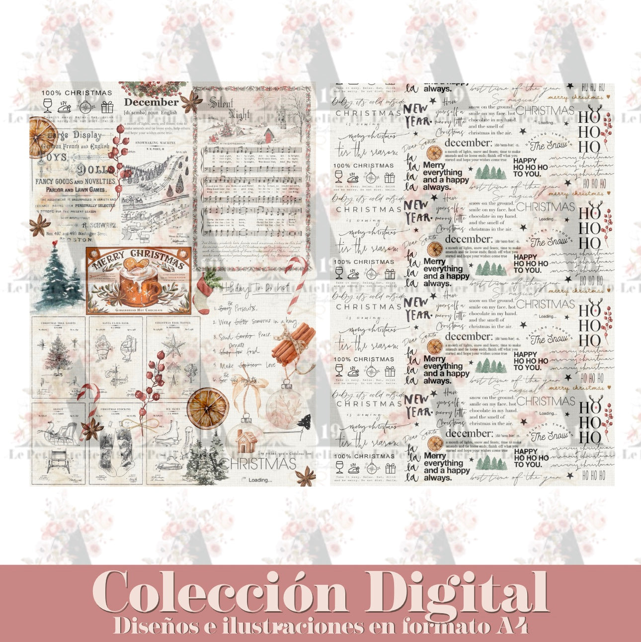 Colección de papeles NAVIDAD | Erase una vez