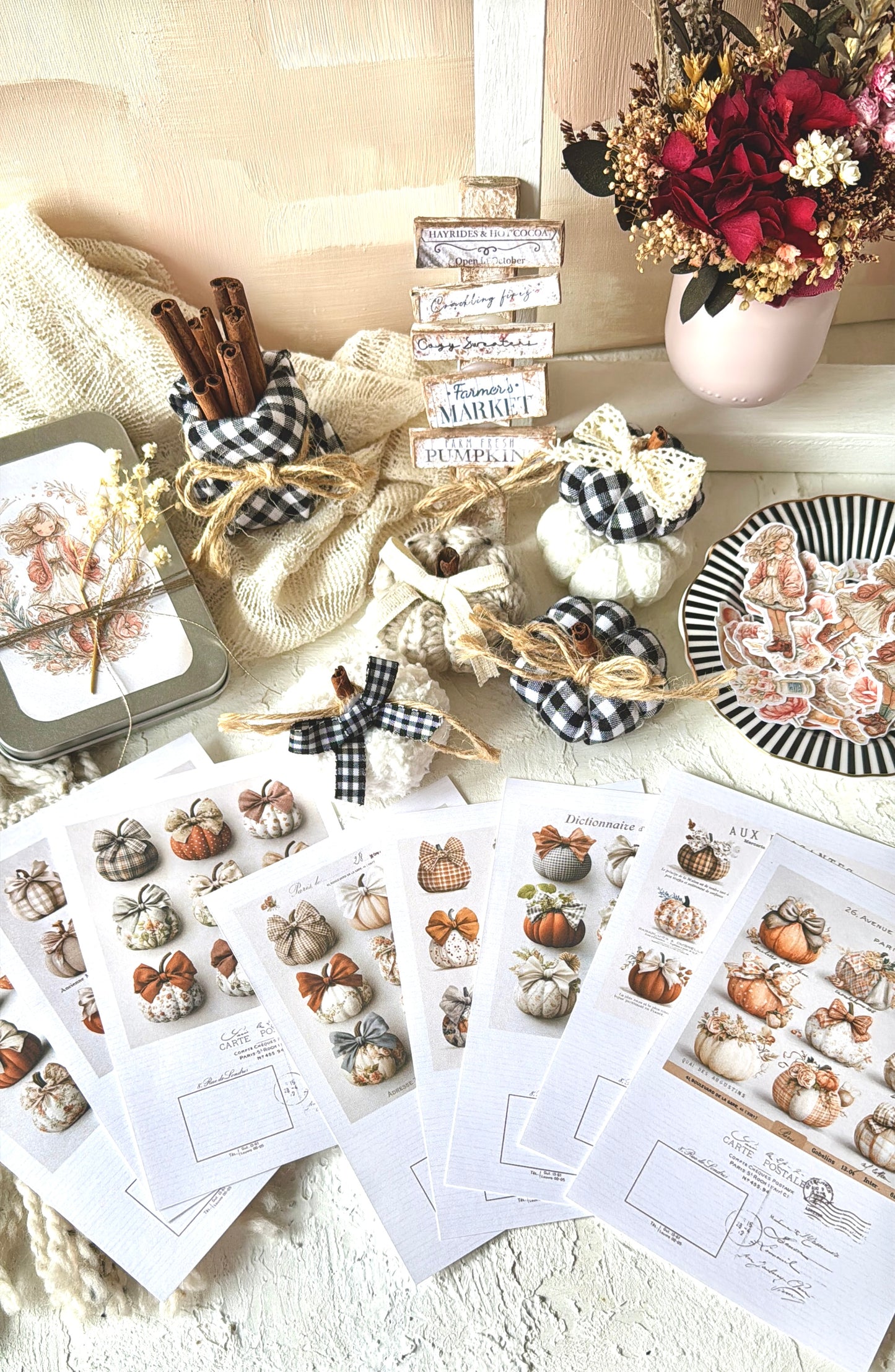 Floral Postcards · Postcards