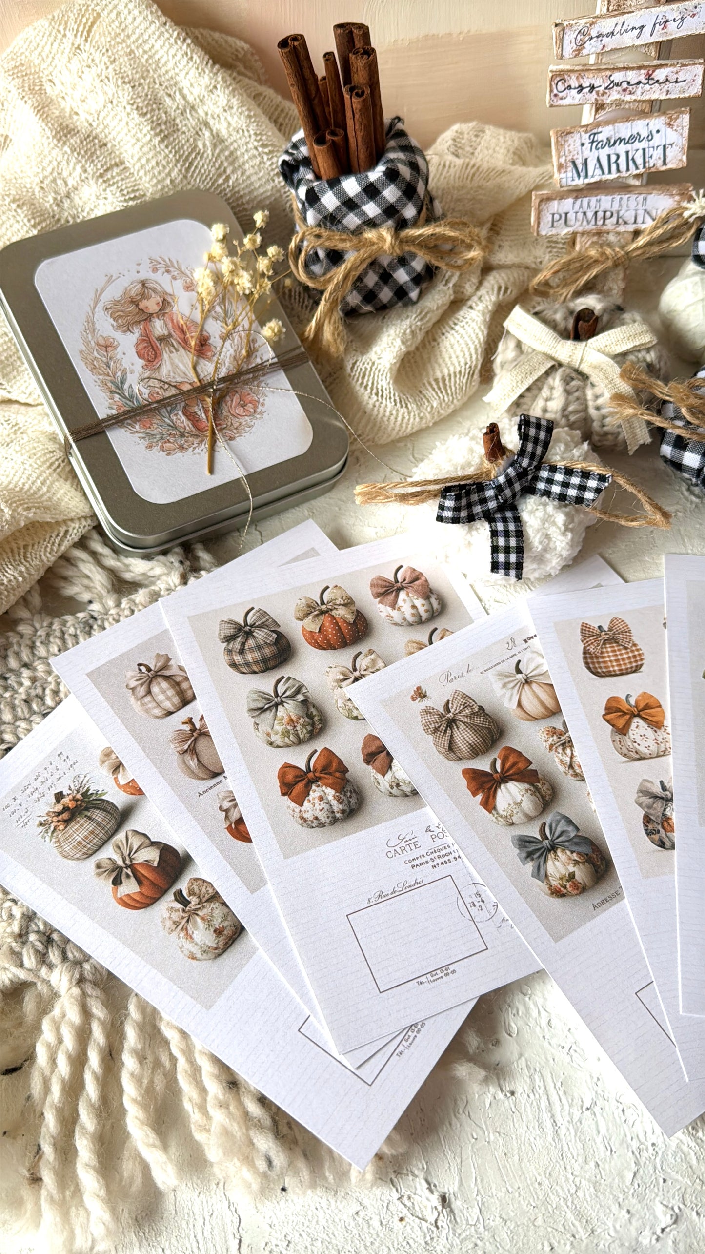 Floral Postcards · Postcards