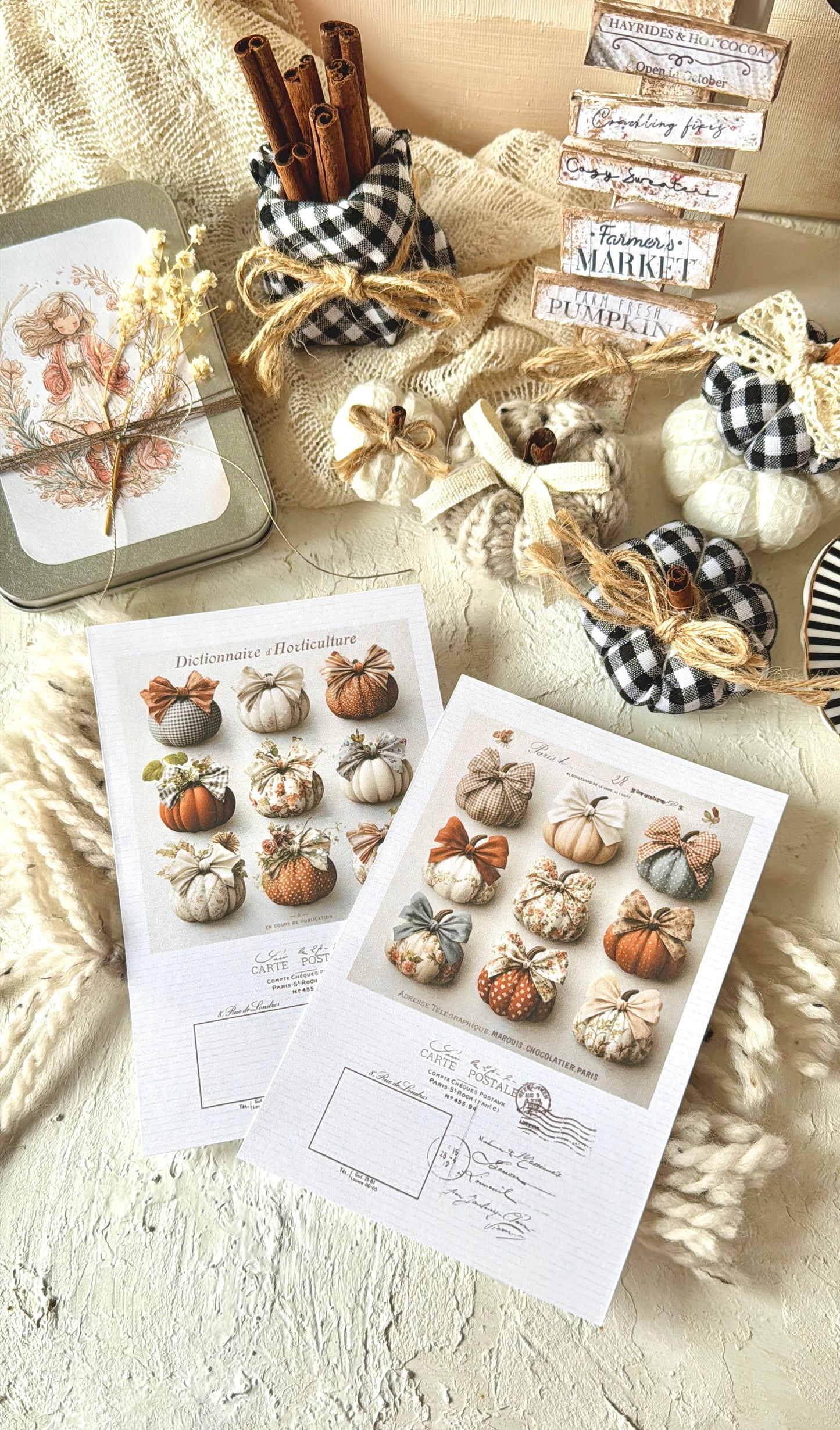 Floral Postcards · Postcards