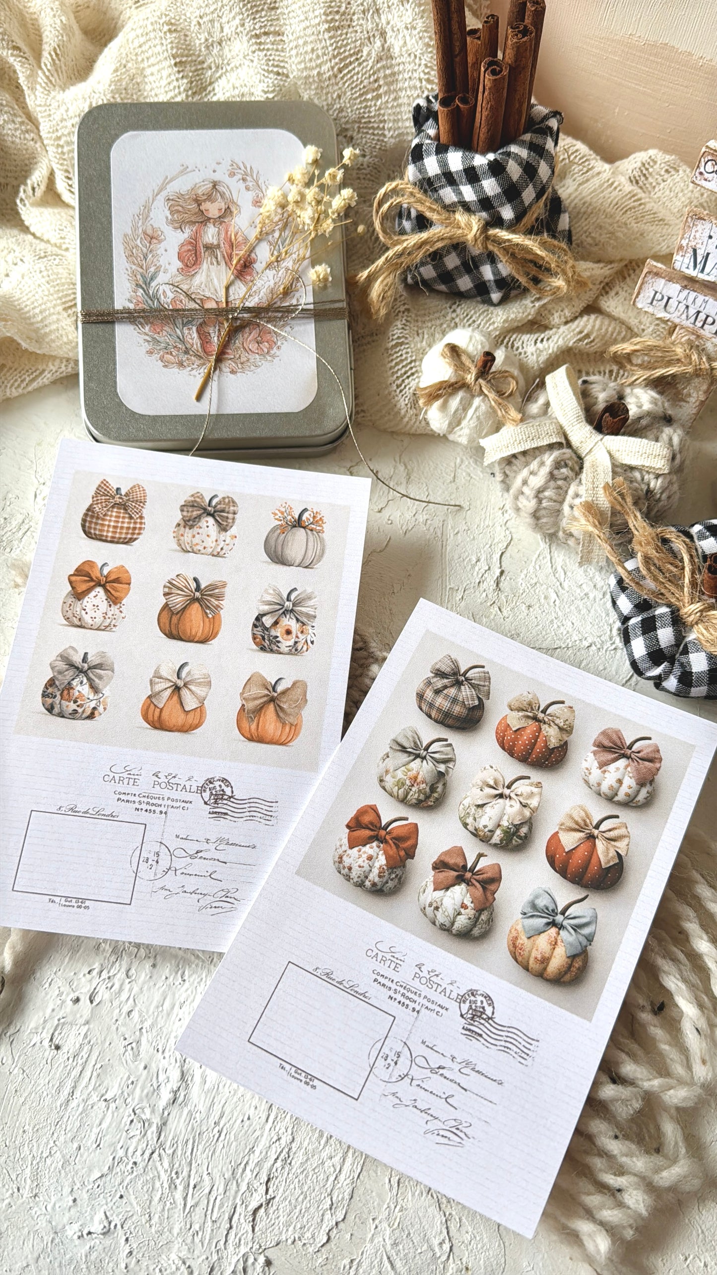 Floral Postcards · Postcards
