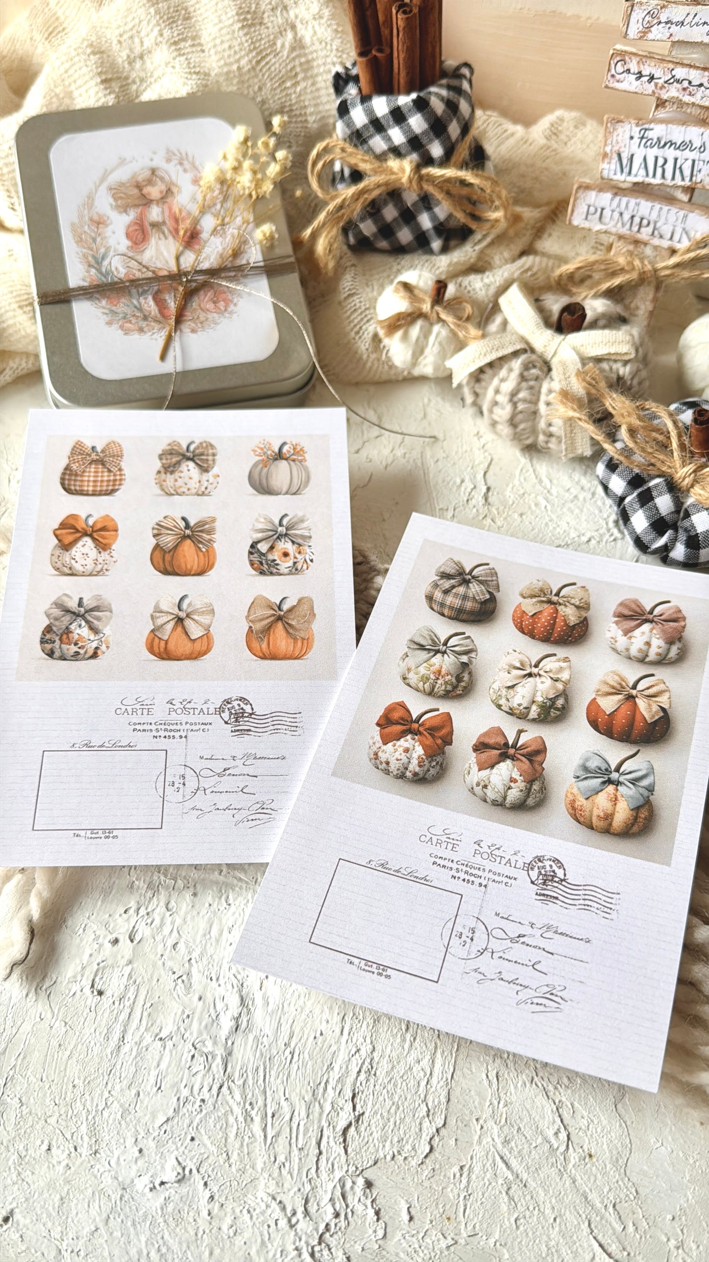 Floral Postcards · Postcards