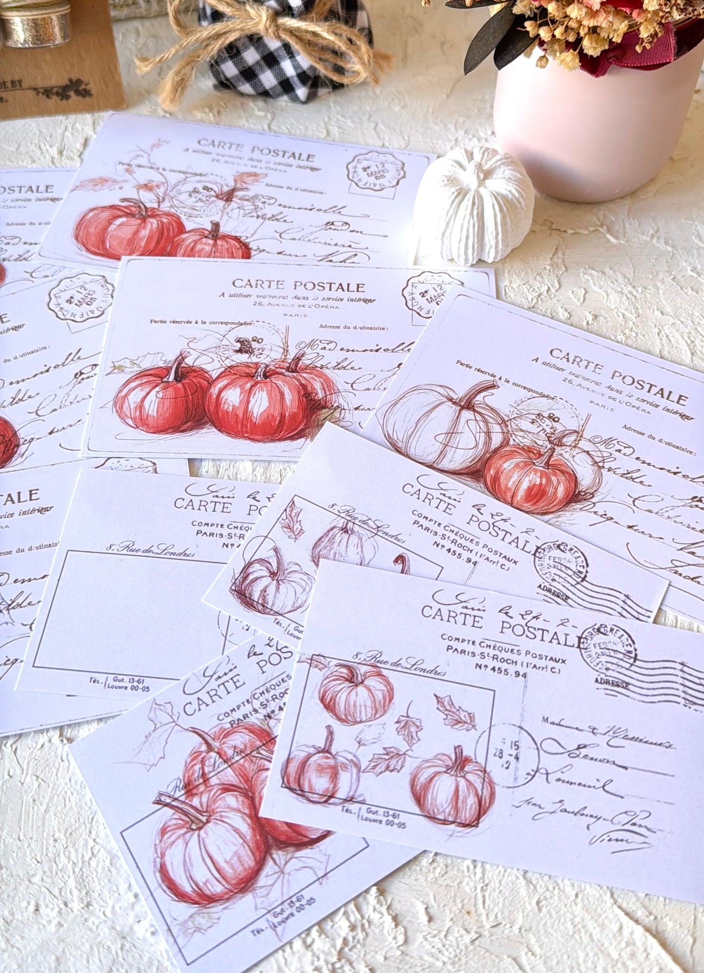TARJETAS PUMPKIN SPICE