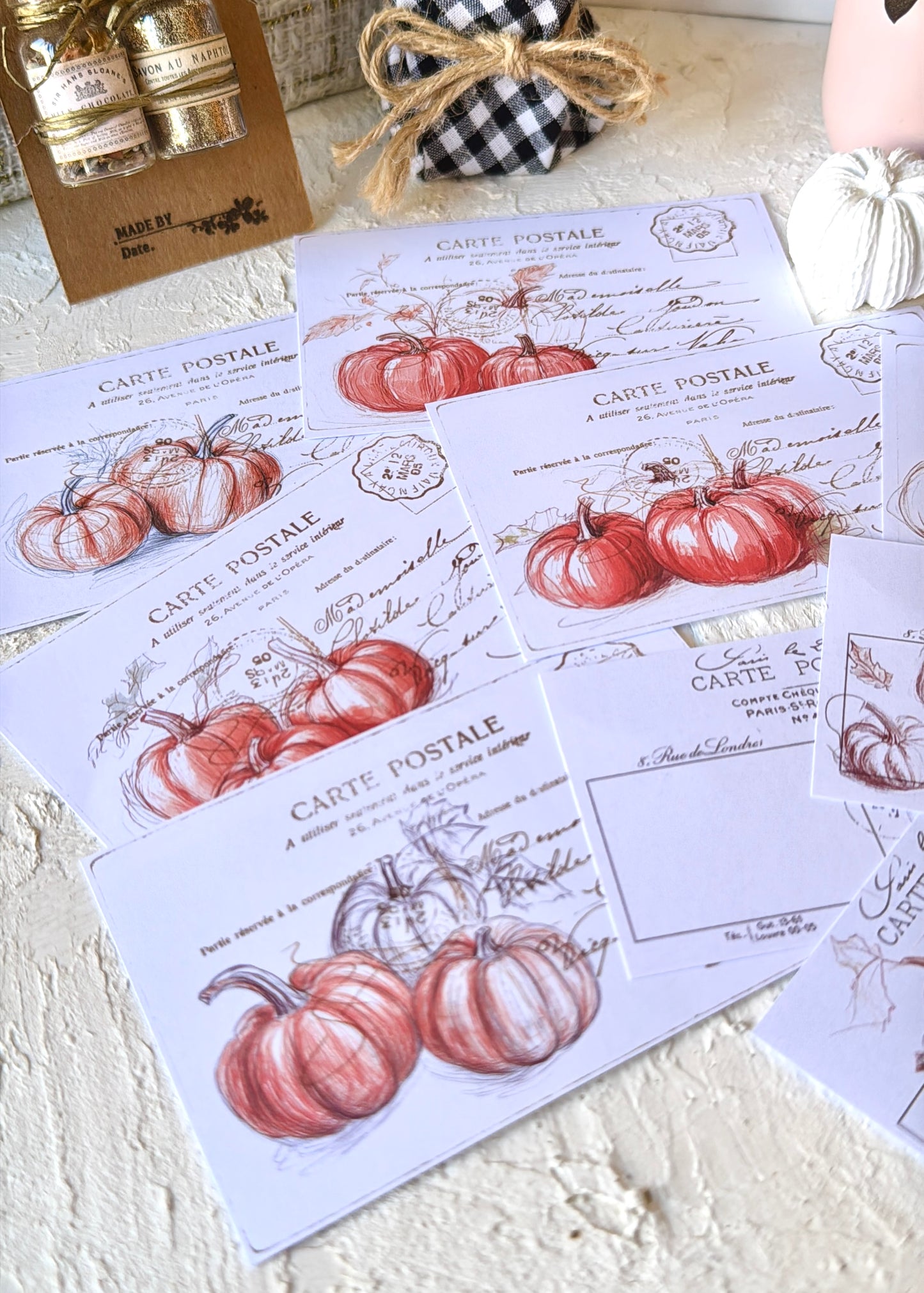 TARJETAS PUMPKIN SPICE