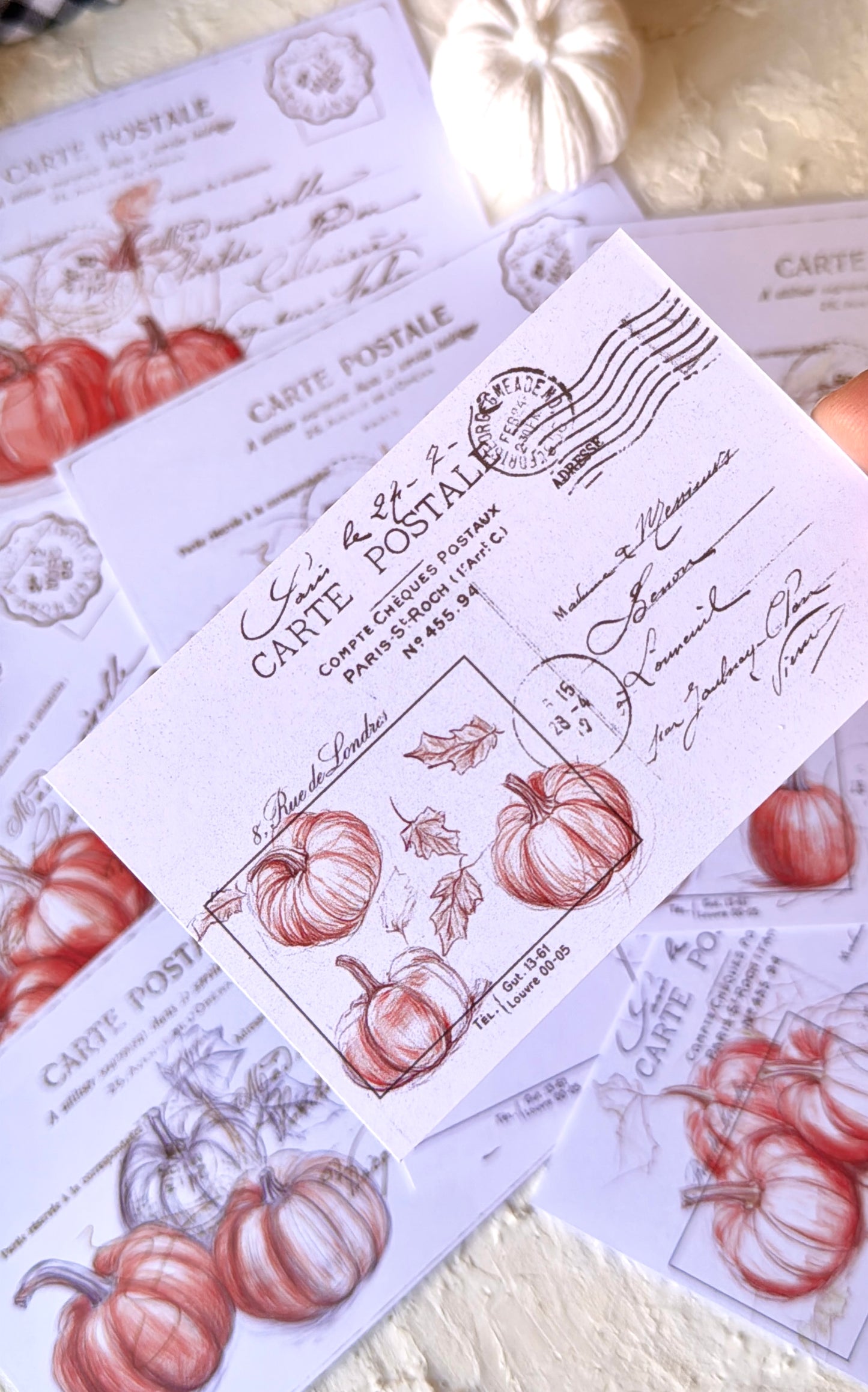 TARJETAS PUMPKIN SPICE