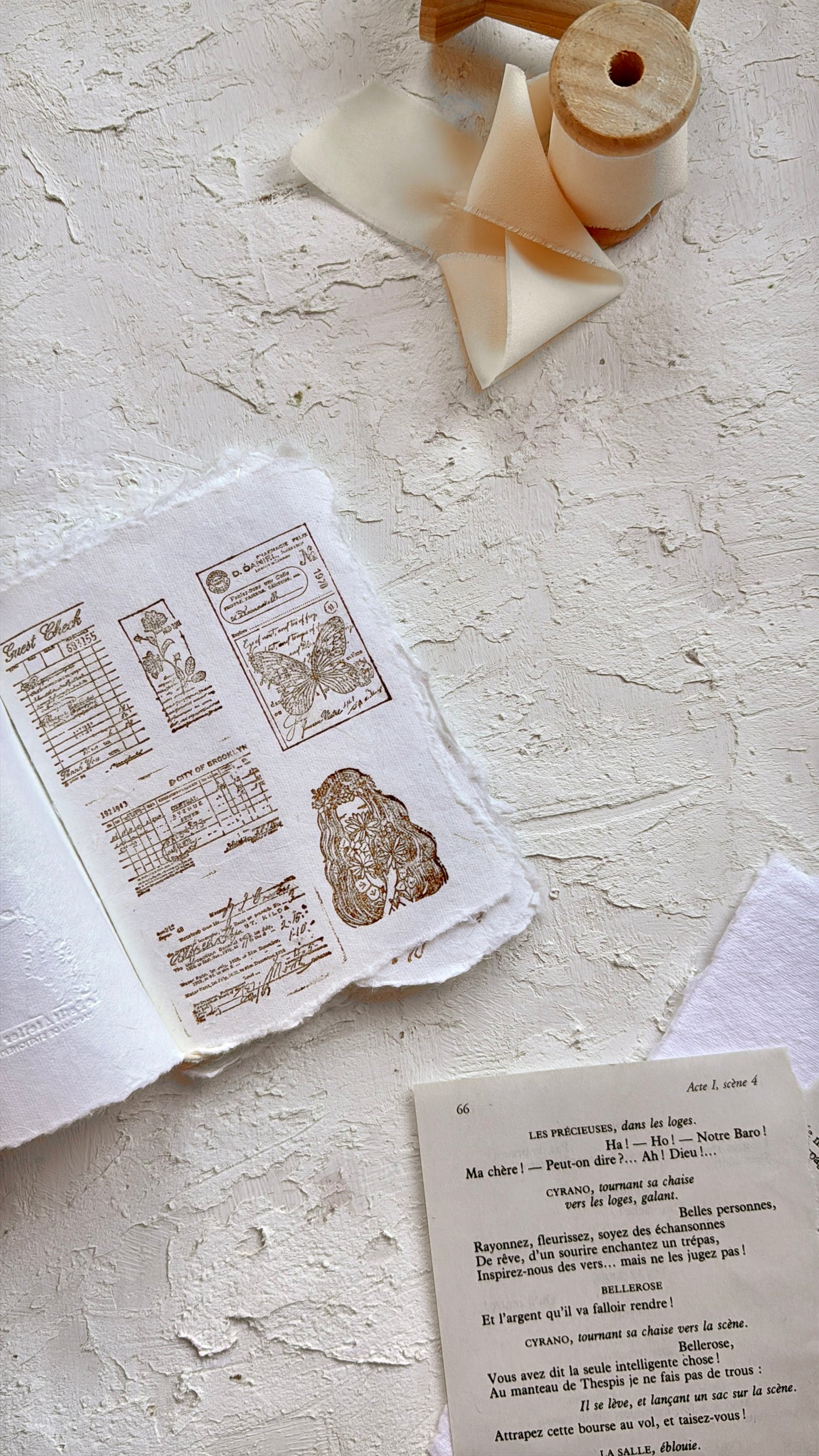 Kit Journal con Estampados Handmade · Personalizable