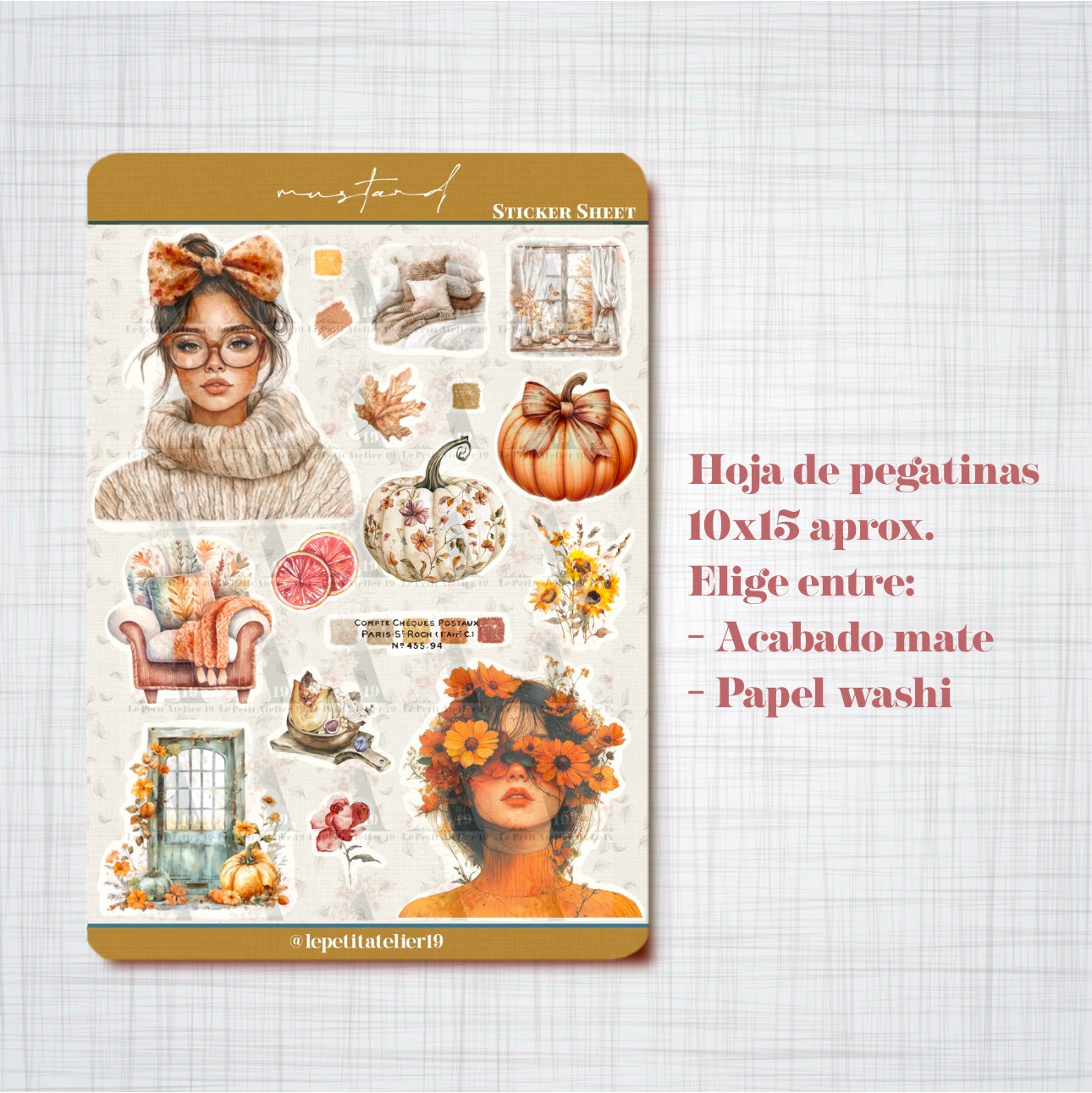 STICKERS · MUSTARD