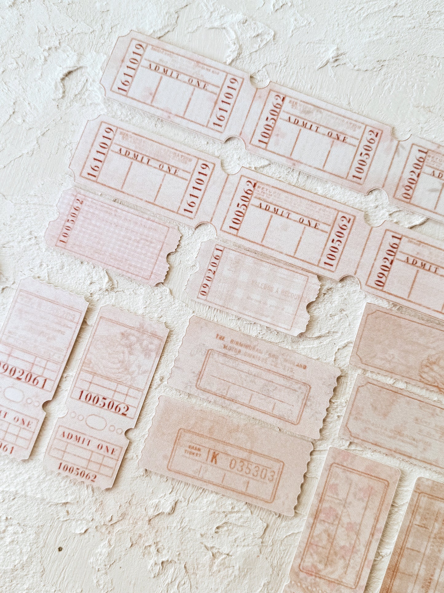 NUDE TICKETS · Ephemera