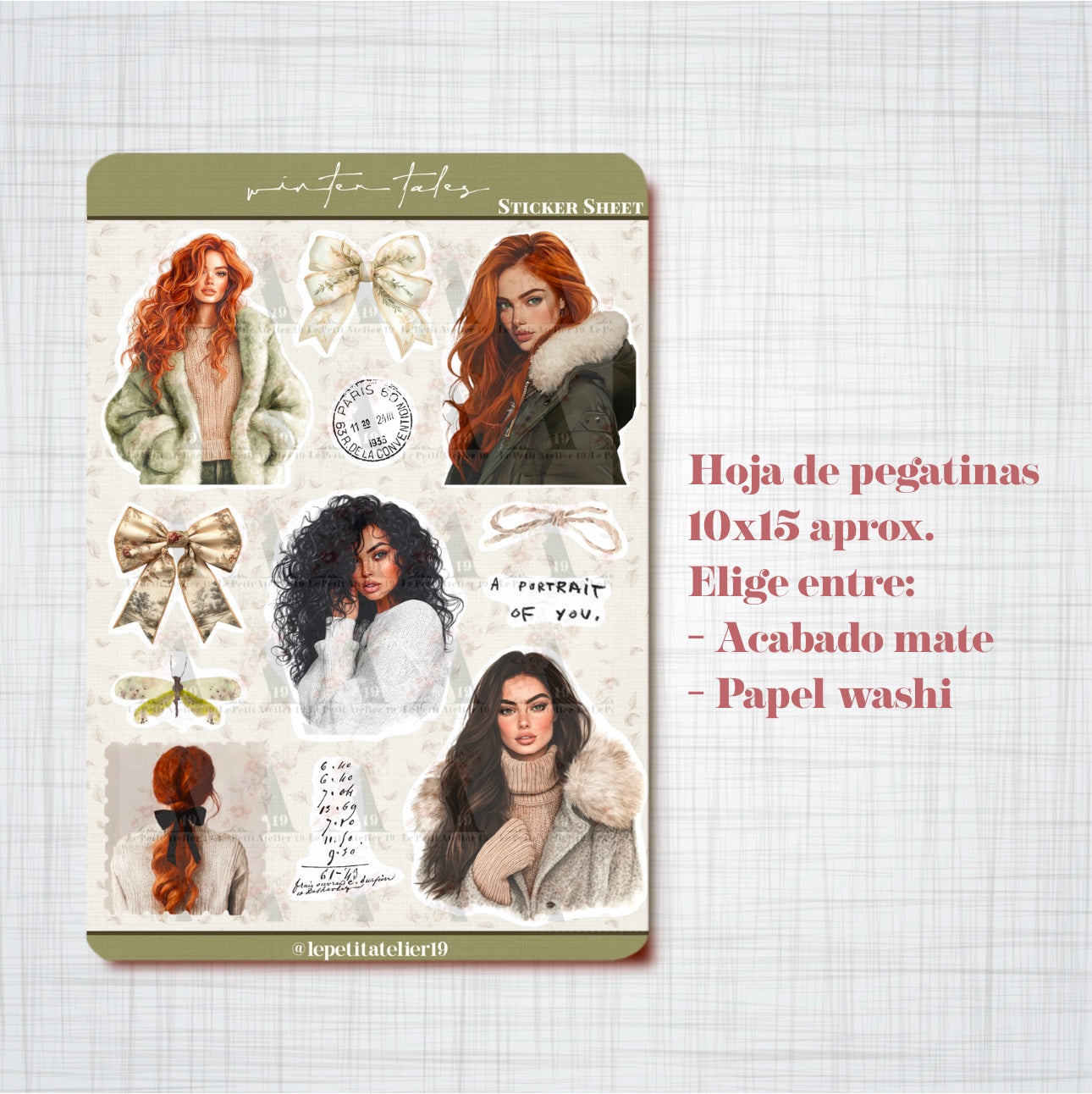 STICKERS · WINTER TALES