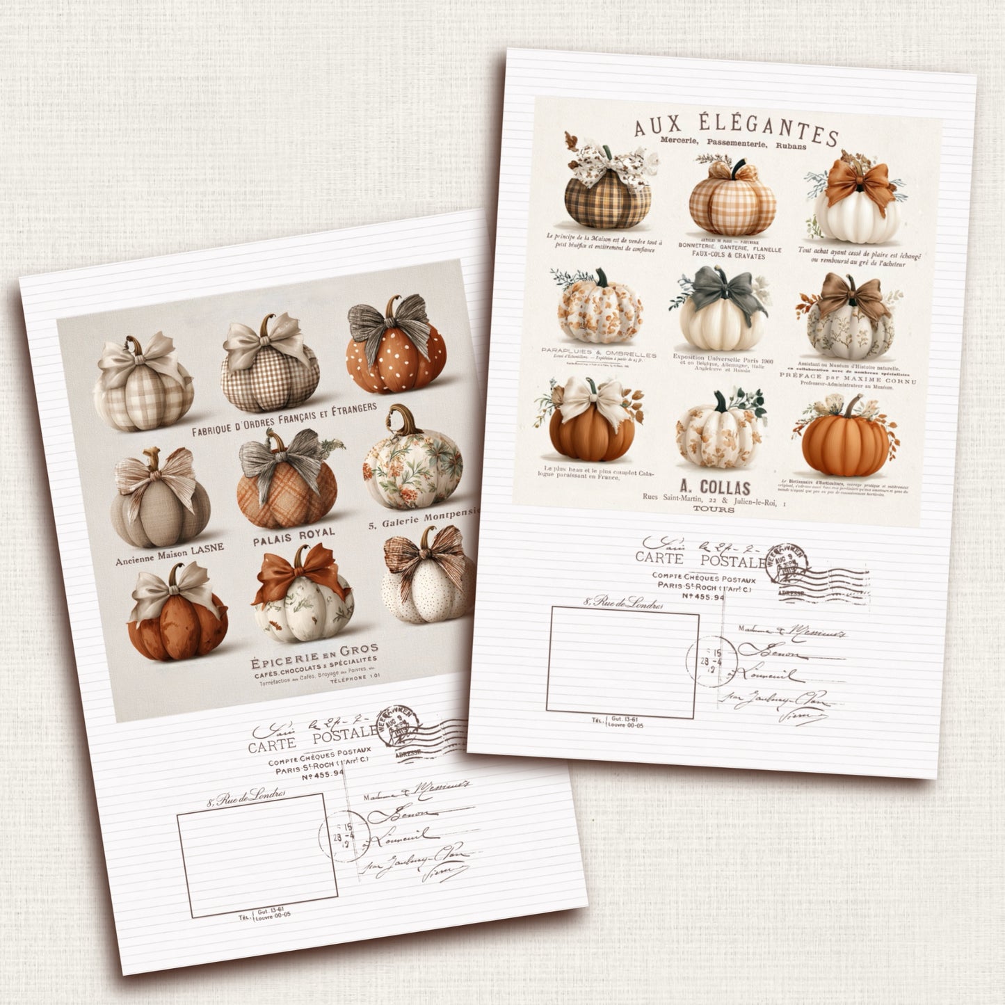 Floral Postcards · Postcards
