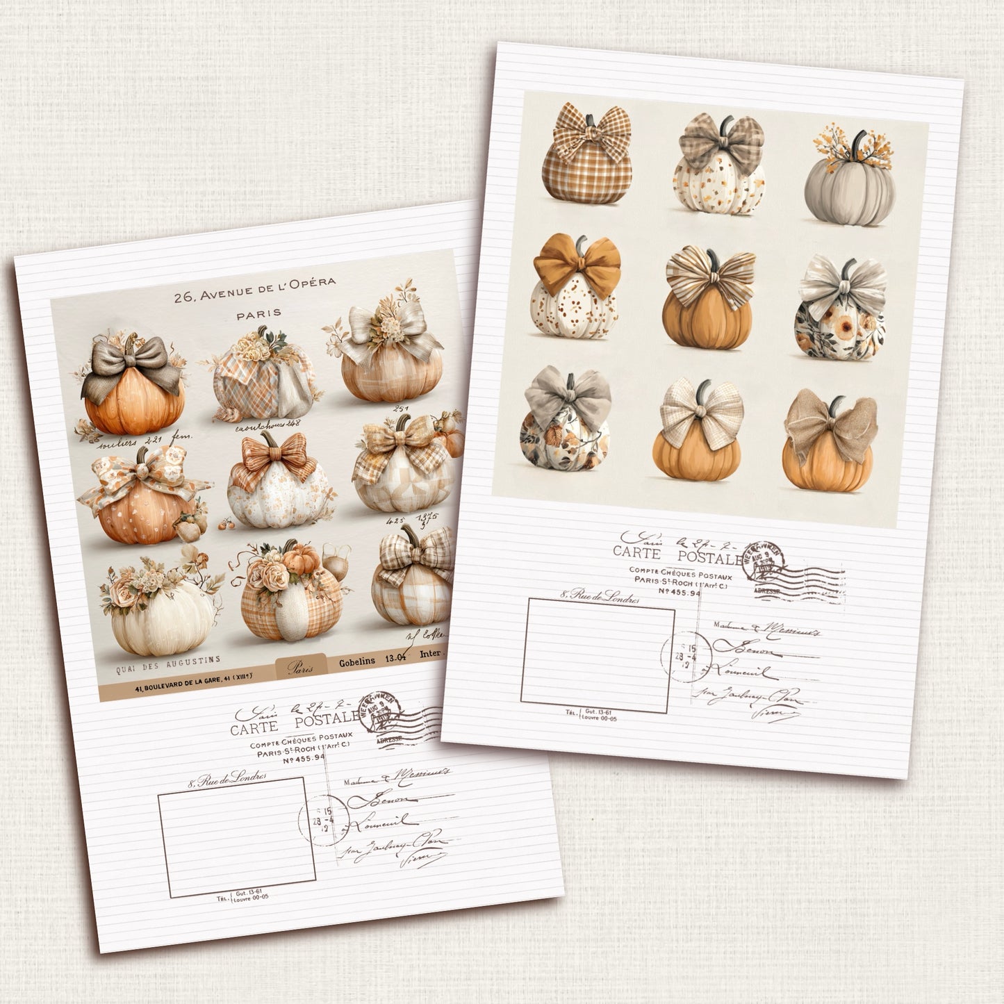 Floral Postcards · Postcards