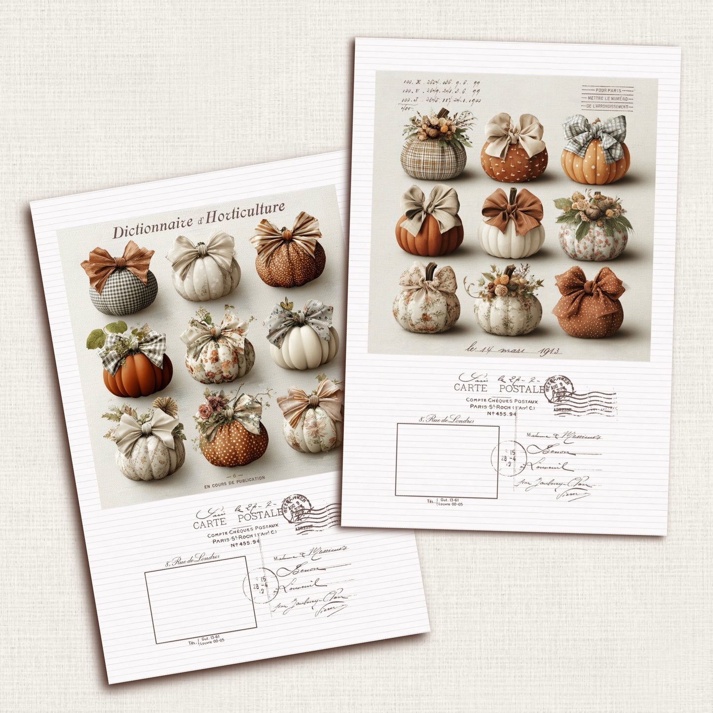 Floral Postcards · Postcards