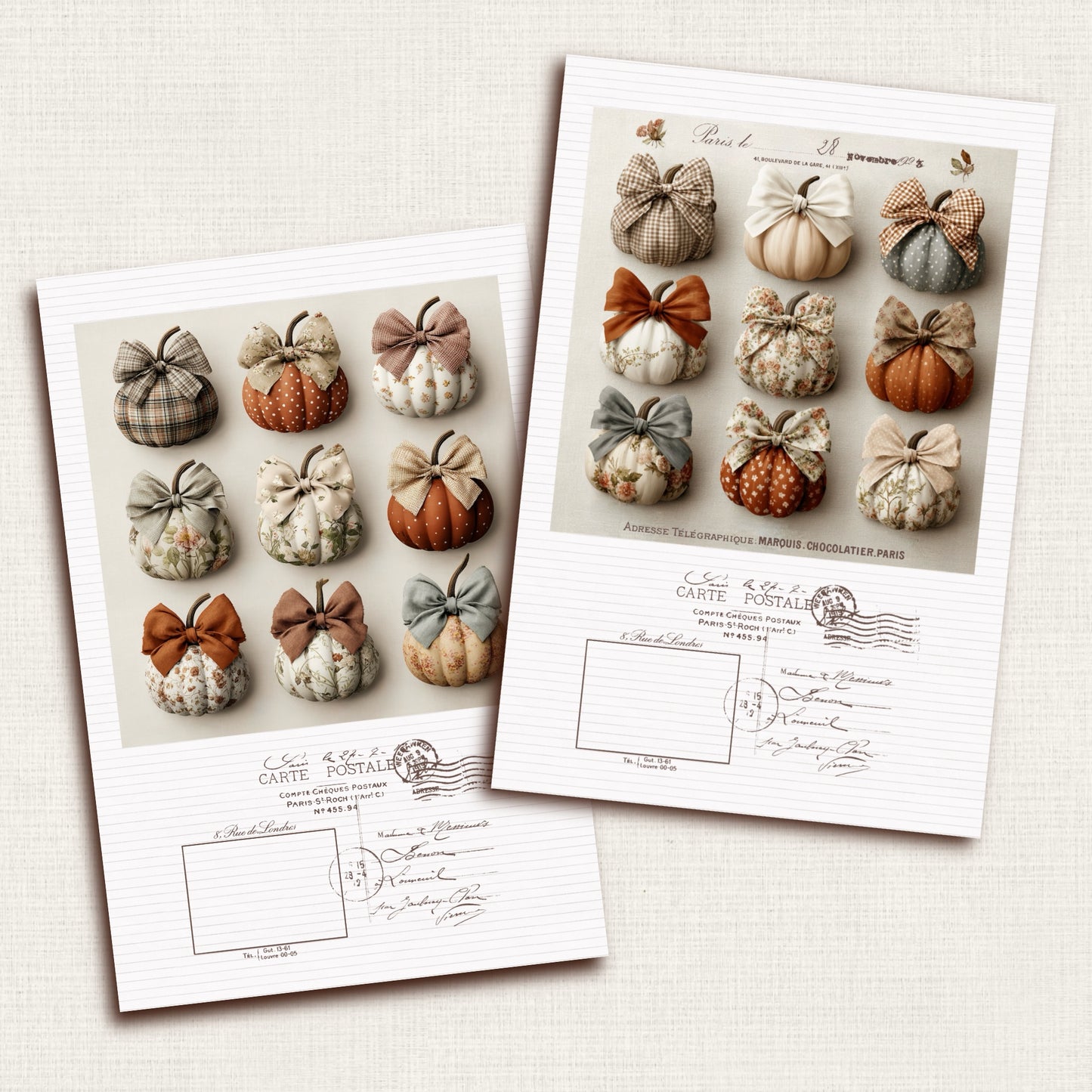 Floral Postcards · Postcards