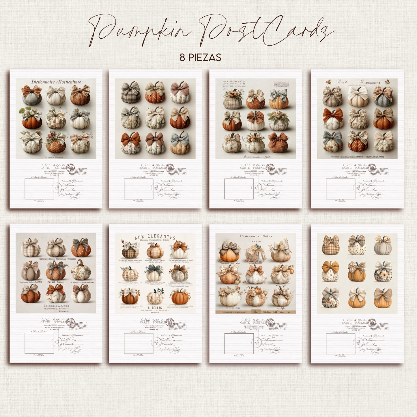 Floral Postcards · Postcards