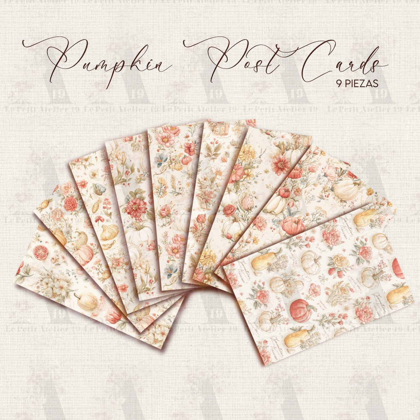 Floral Postcards · Postcards