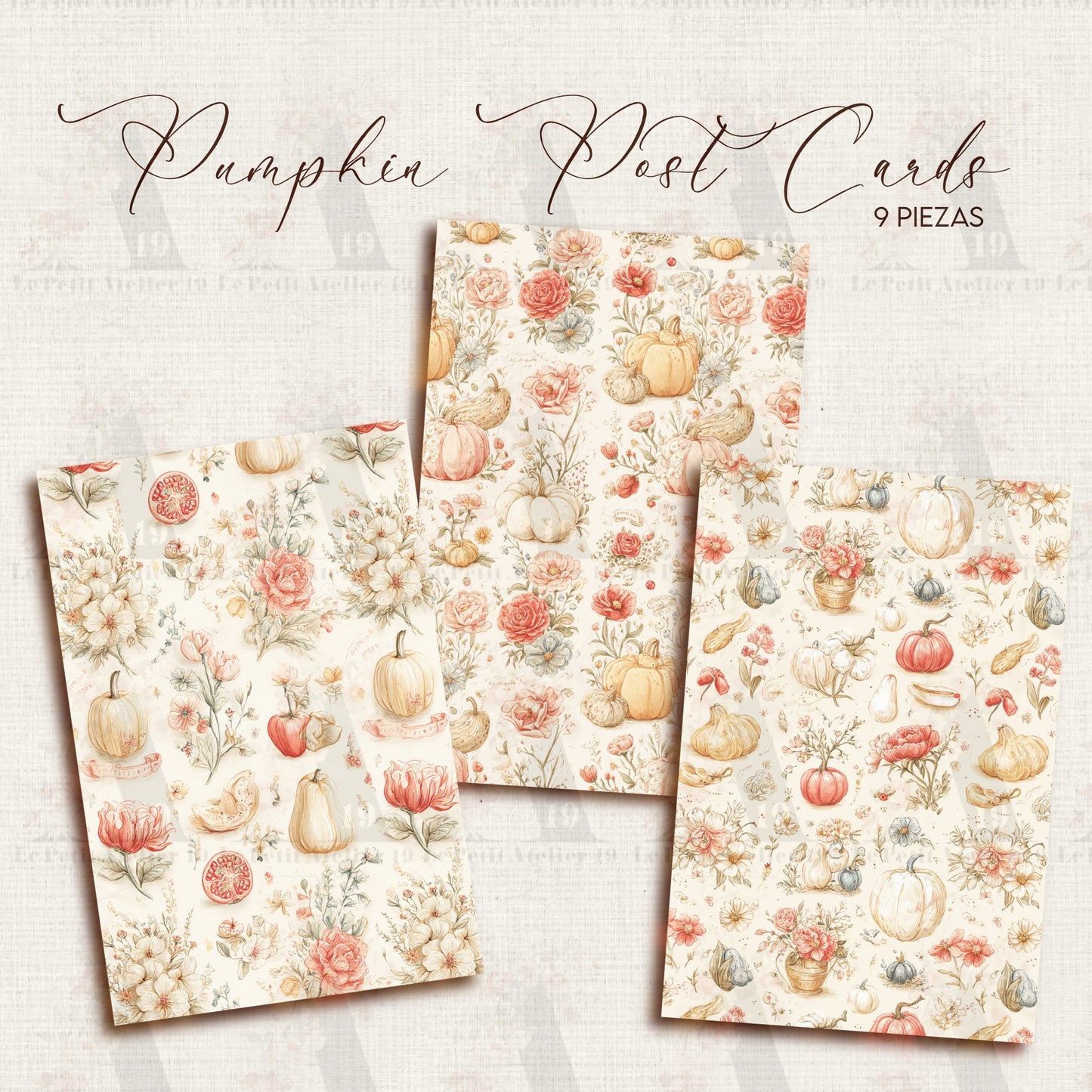 Floral Postcards · Postcards