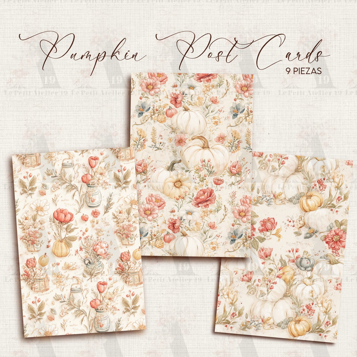 Floral Postcards · Postcards
