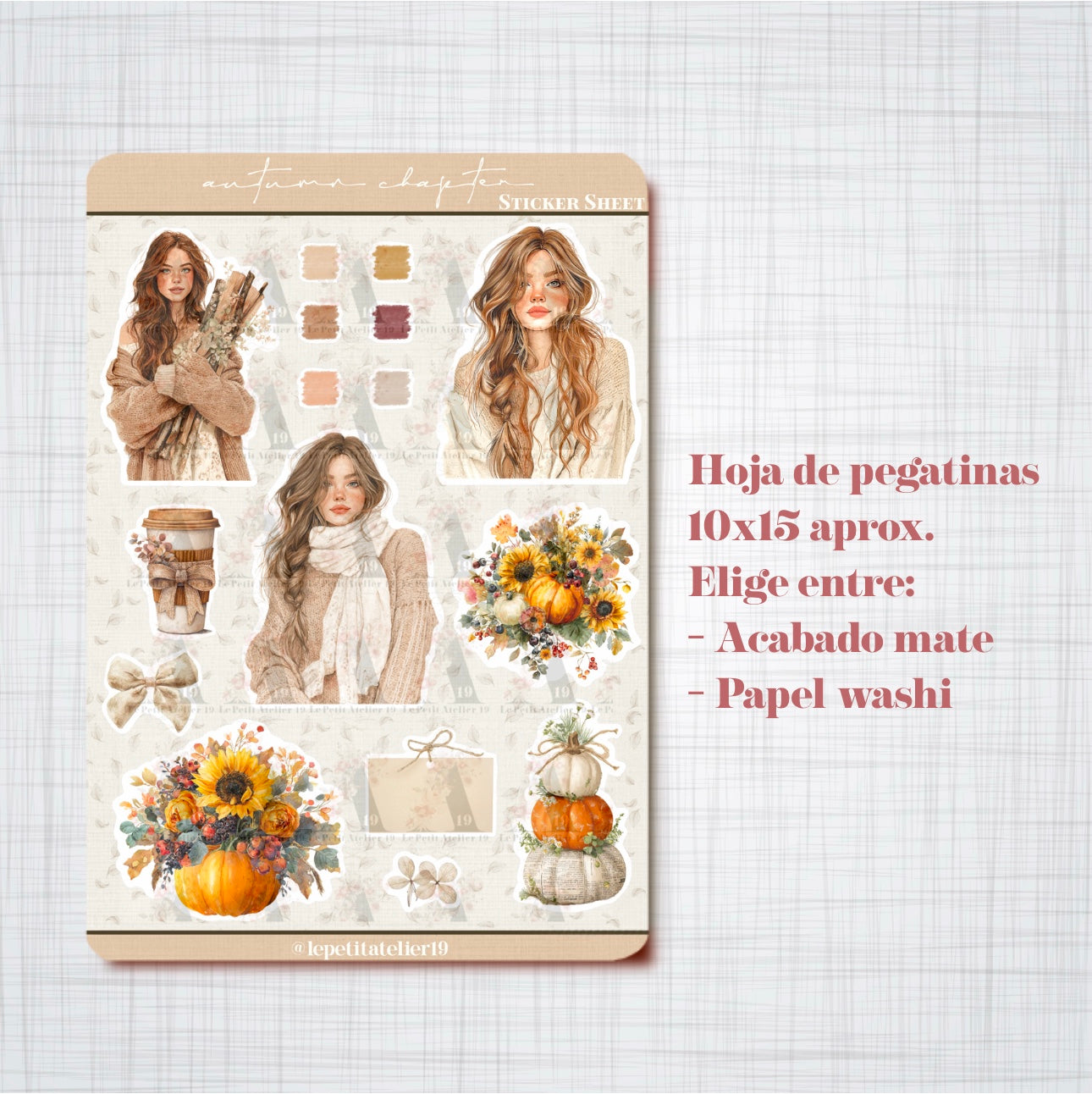 STICKERS · AUTUMN CHAPTER