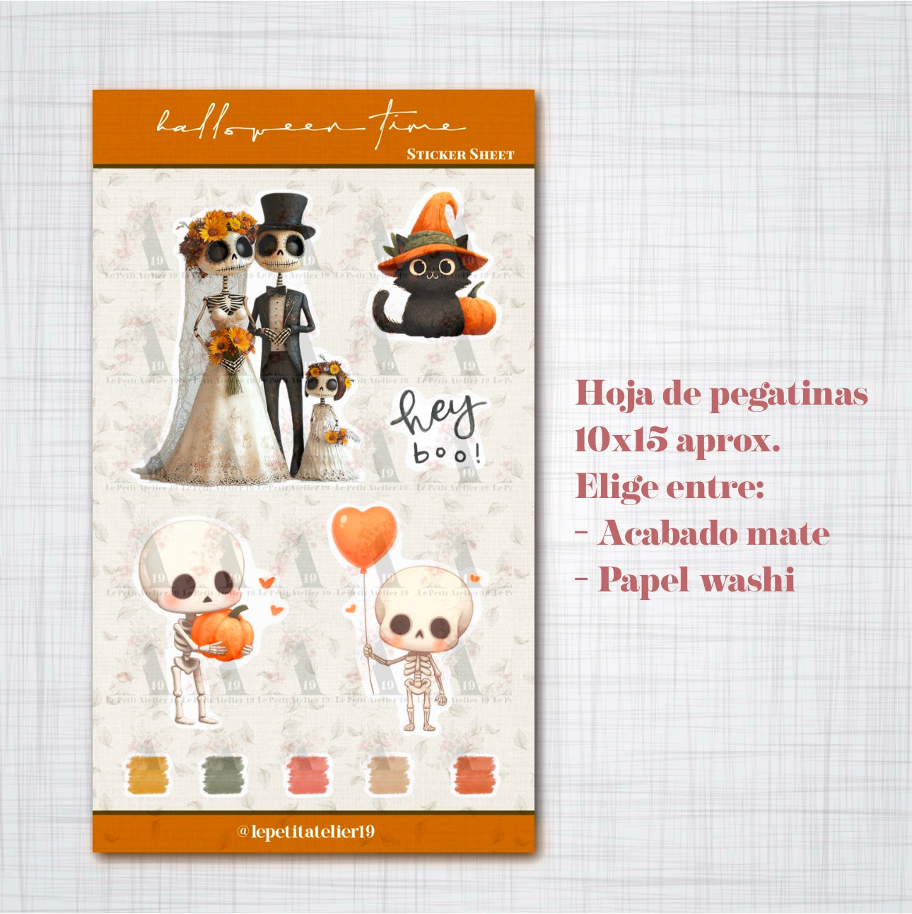 STICKERS · HALLOWEEN TIME