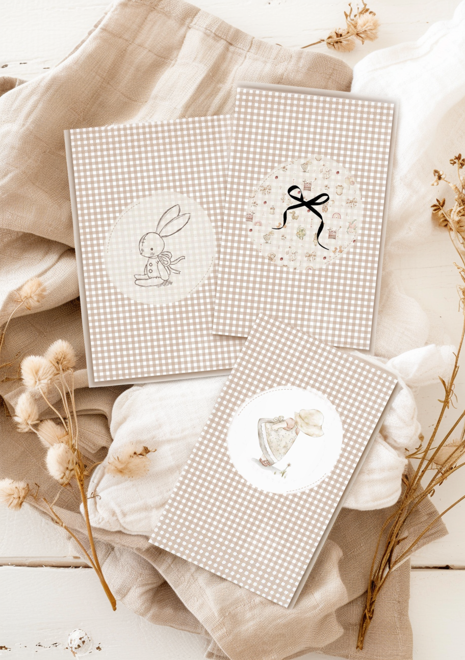 KIT 9 POSTALES · Nursery