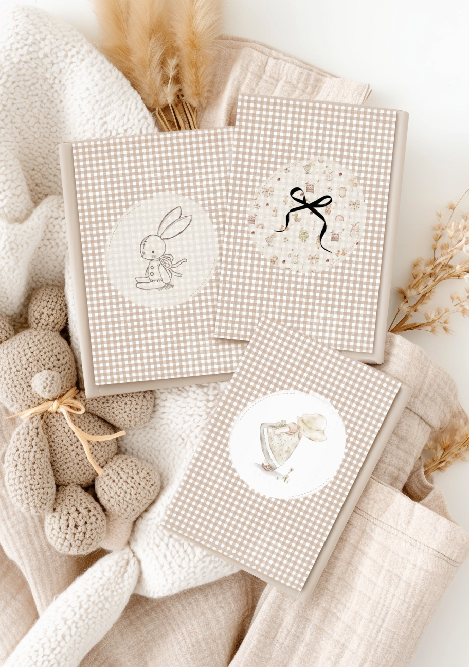 KIT 9 POSTALES · Nursery