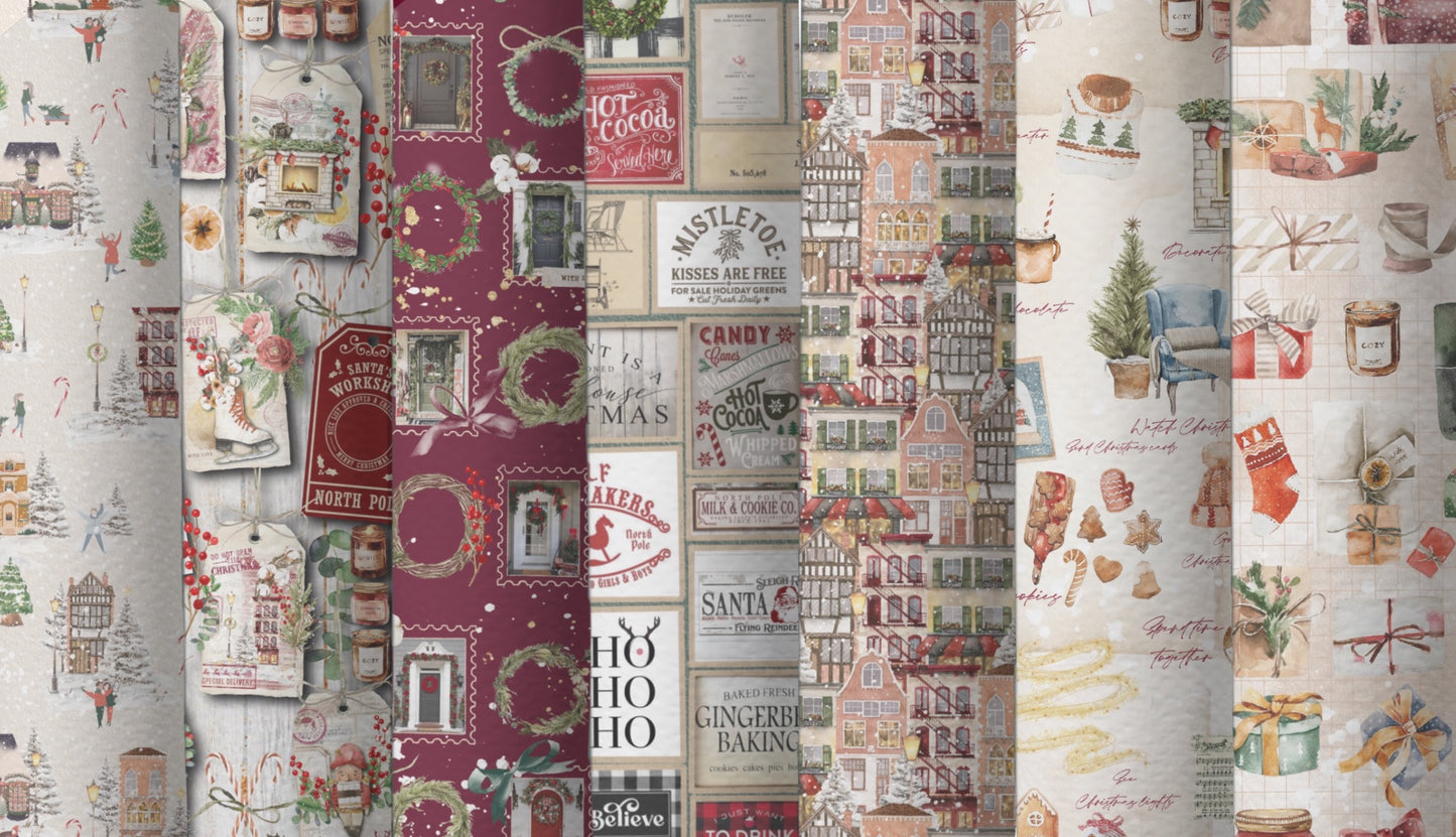 Colección de papeles CUENTO NAVIDAD | Papeles decorados