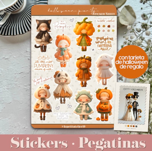 STICKERS · HALLOWEEN