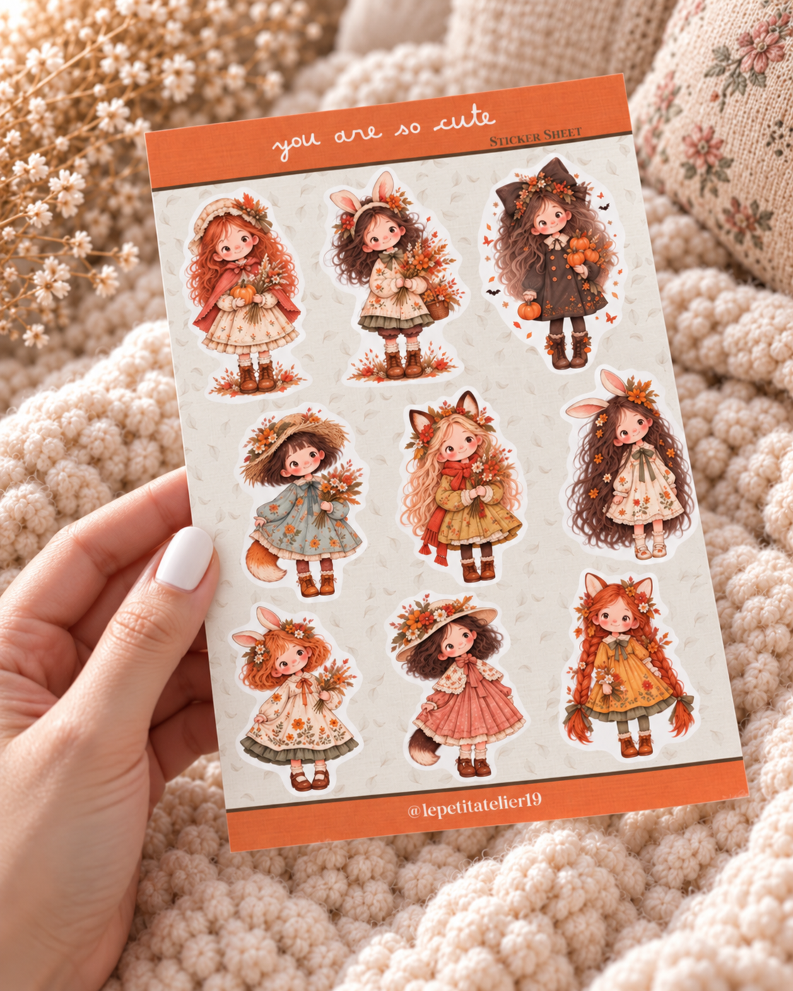 STICKERS · YOU ARE SO CUTE