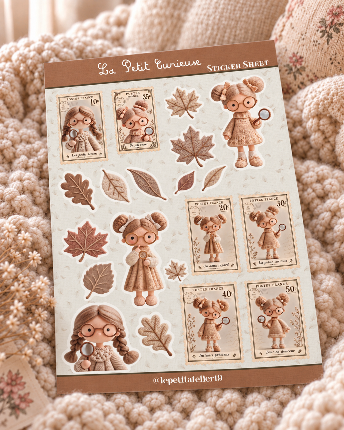 STICKERS · LE PETIT CURIEUSE