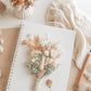 Journal de Tela con Bouquet