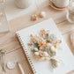 Journal de Tela con Bouquet