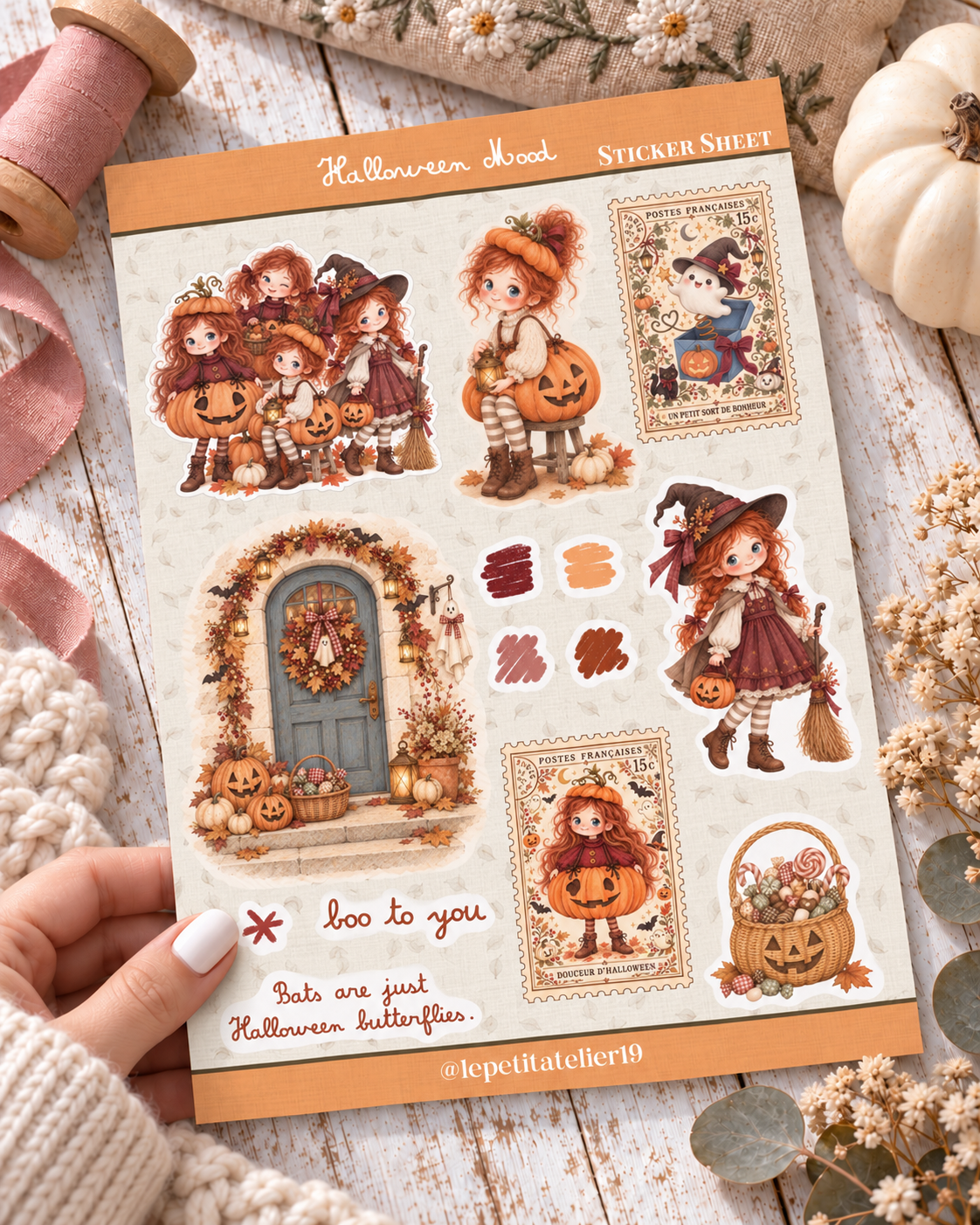 STICKERS · HALLOWEEN MOOD